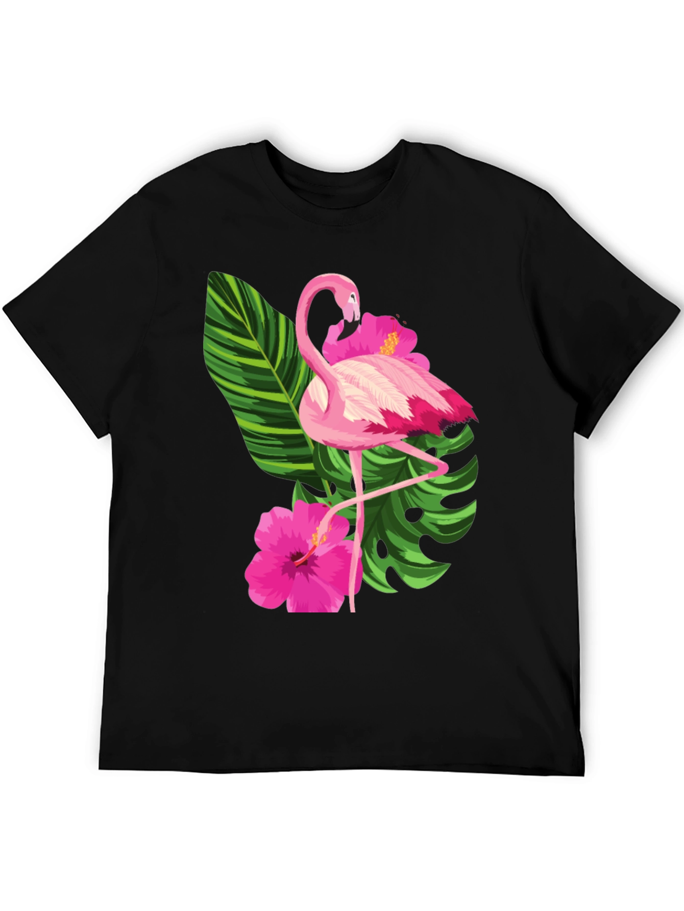 Flamingo Floral Graphic Tee
