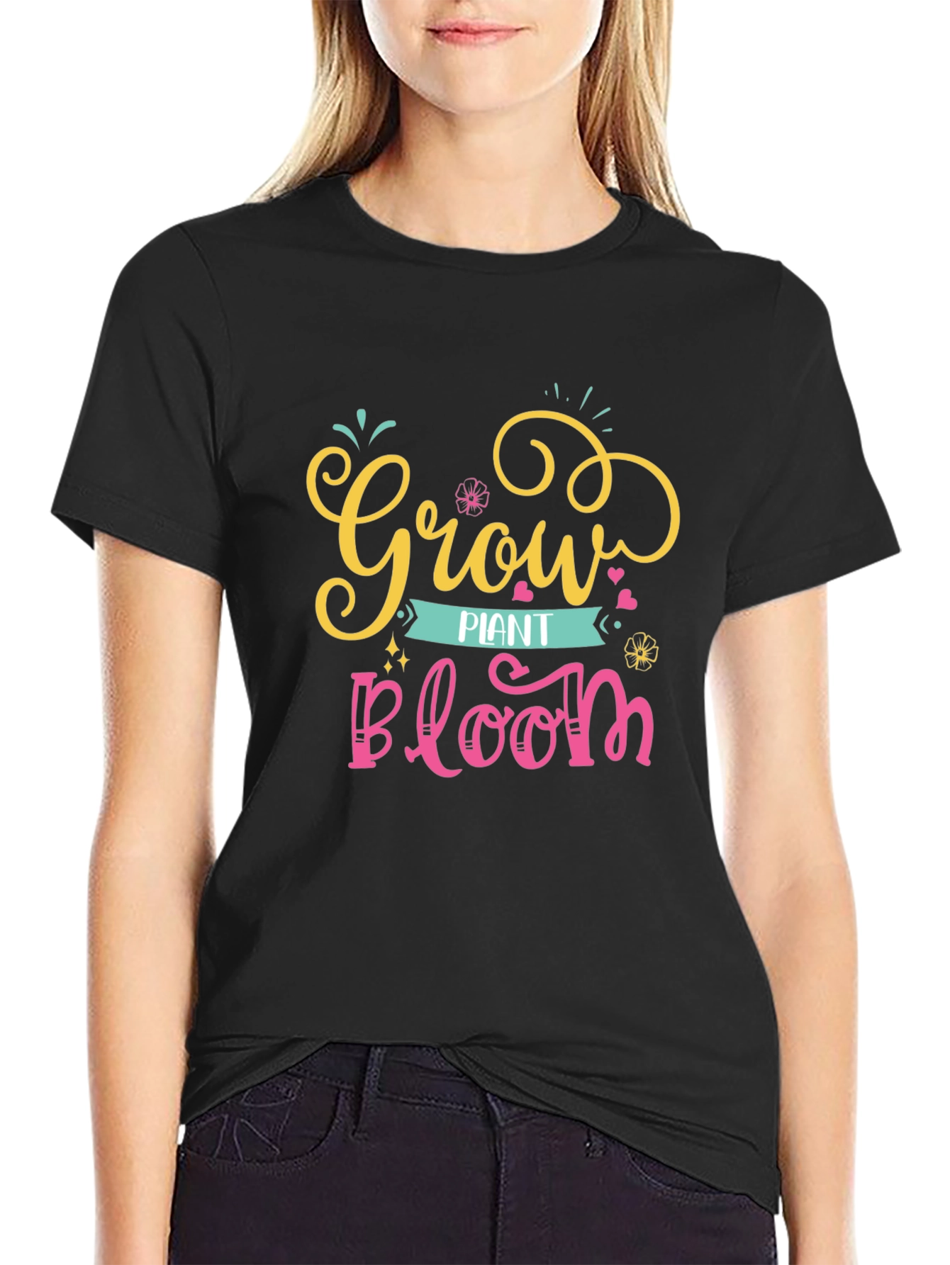 Grow Plant Bloom T-Shirt - Nature Lover Tee