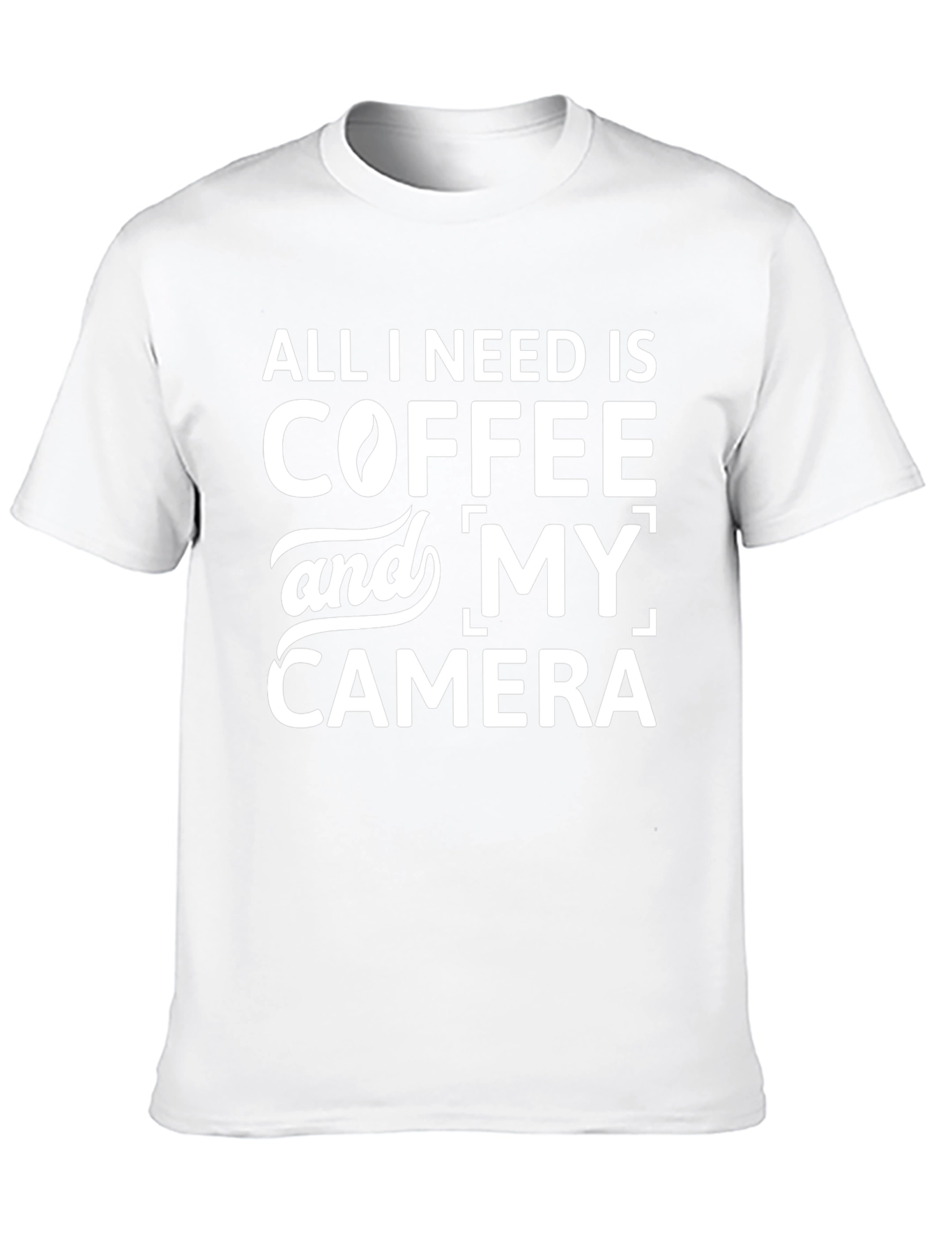 Coffee & Camera Graphic Tee - Unisex T-Shirt