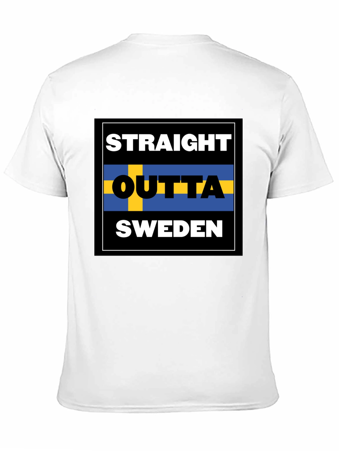 Straight Outta Sweden Graphic T-Shirt