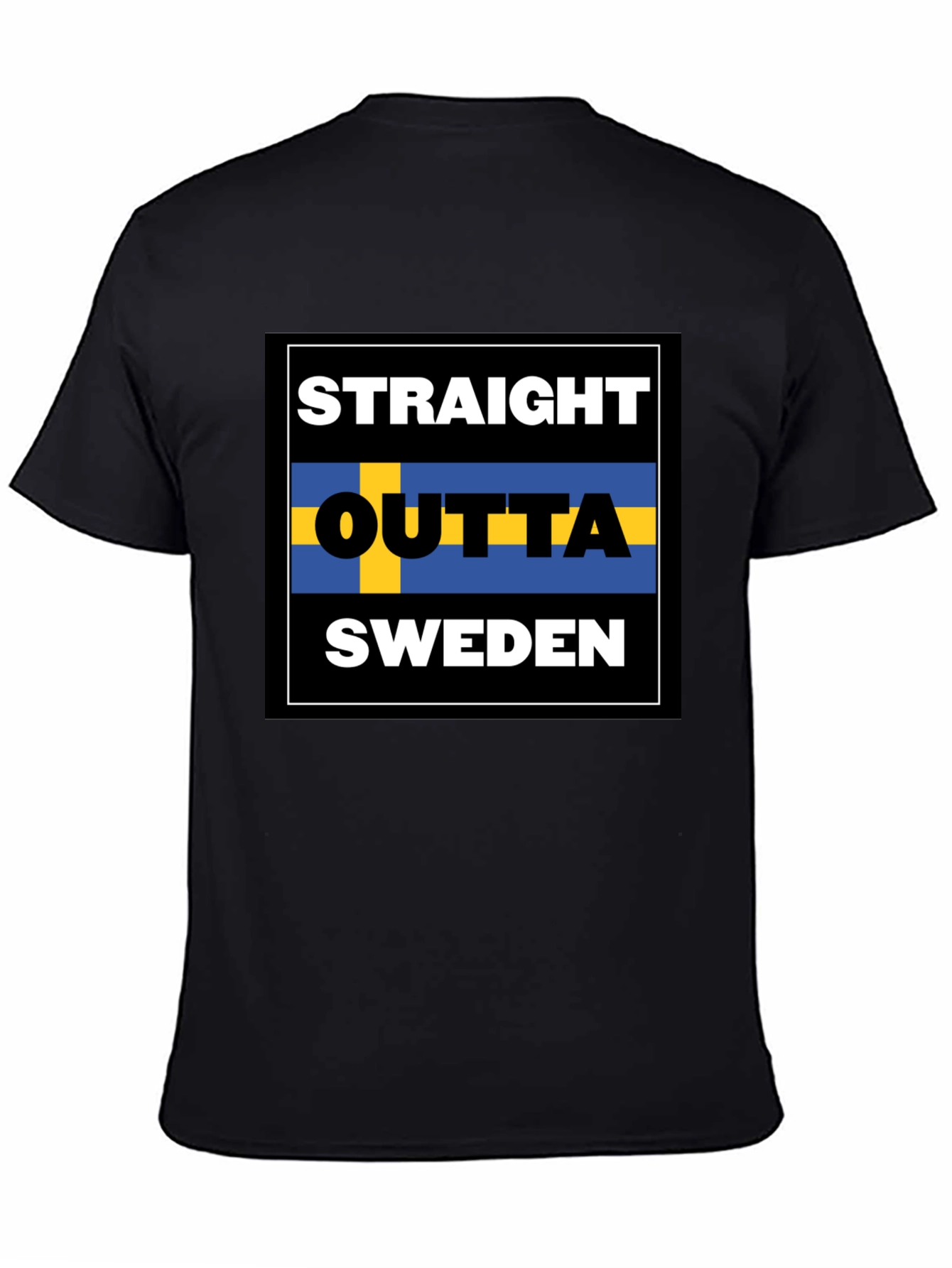 Straight Outta Sweden Graphic T-Shirt