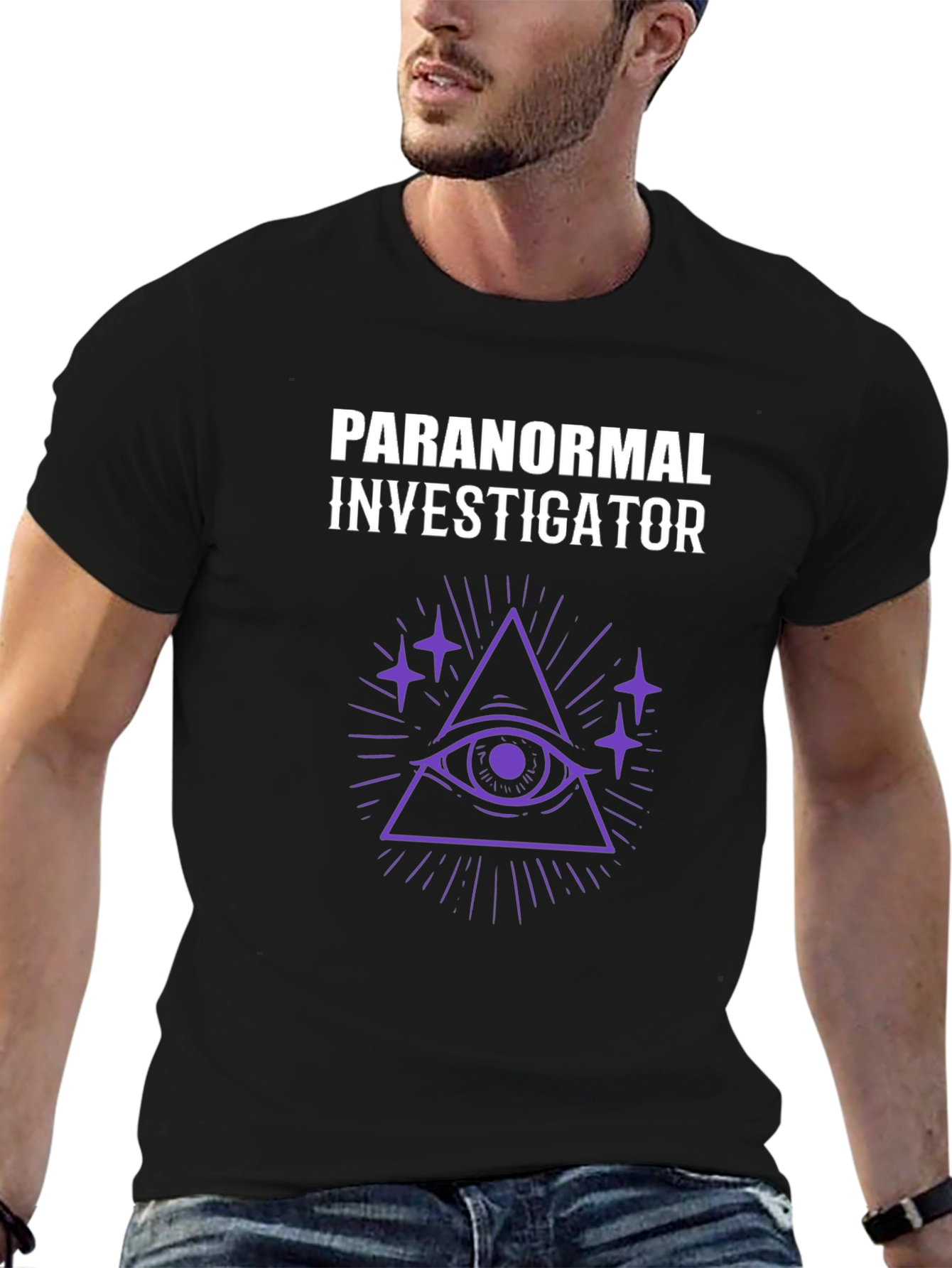Paranormal Investigator Graphic T-Shirt