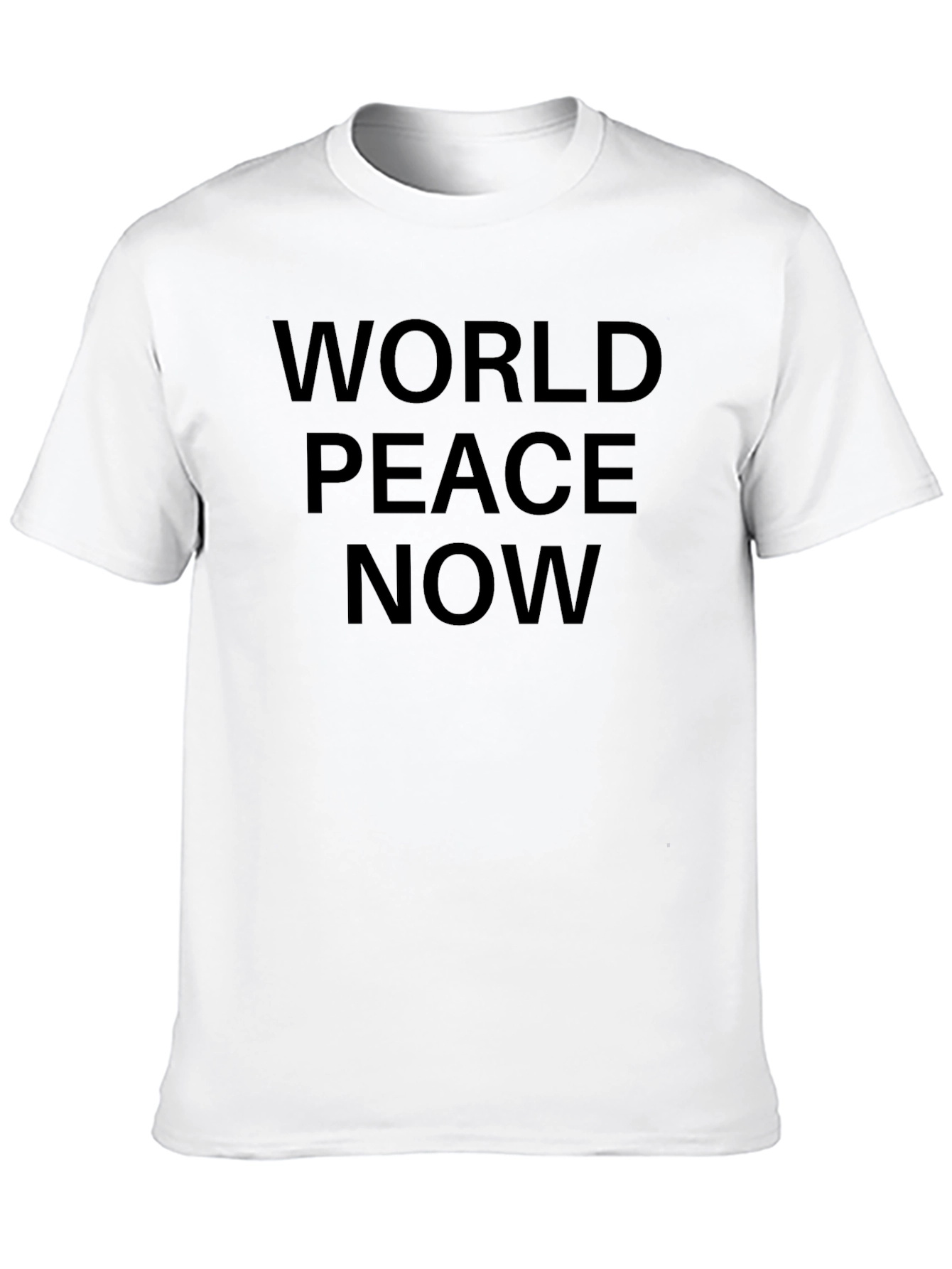 World Peace Now Black T-Shirt