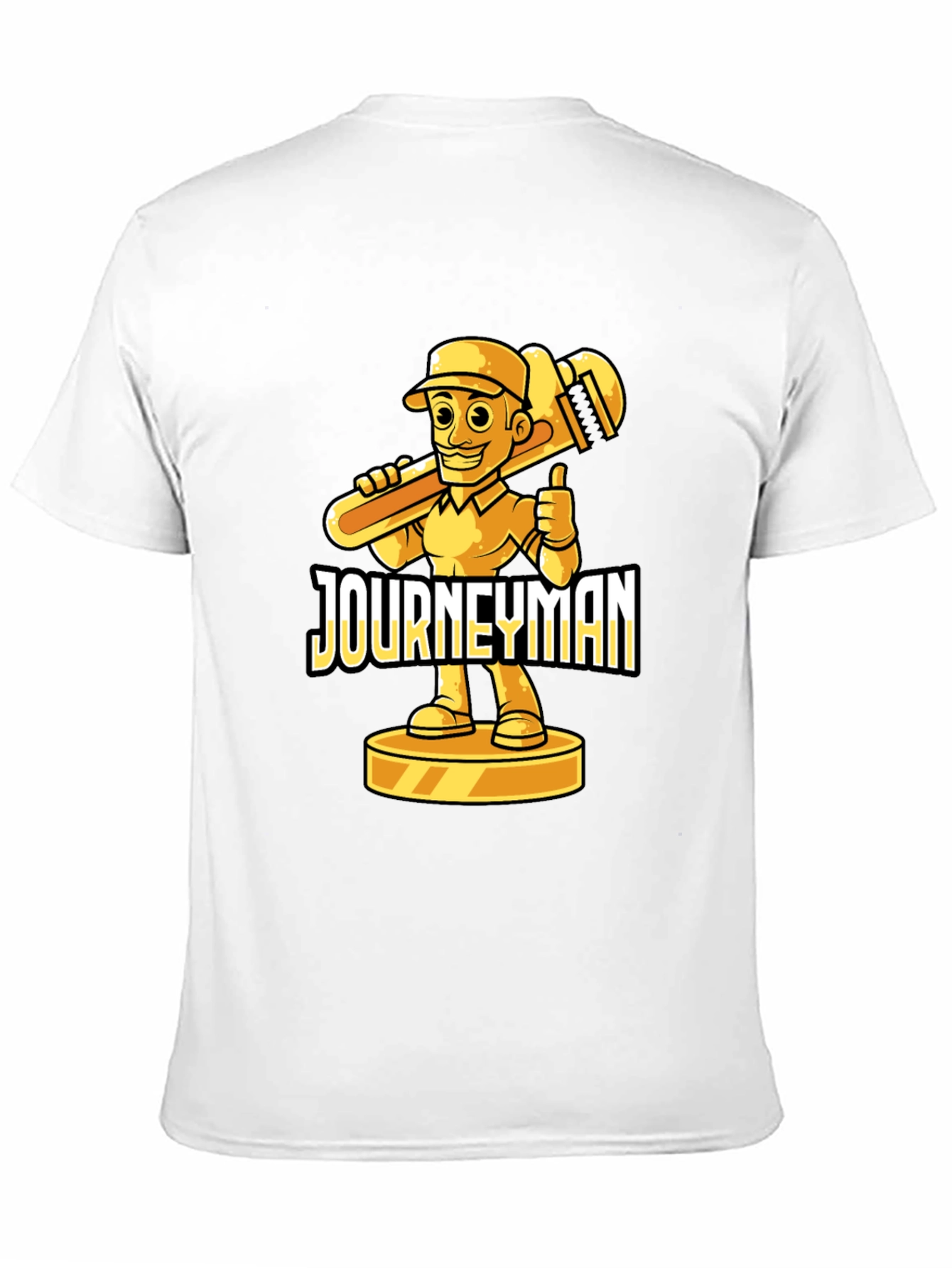 Journeyman Cartoon Plumber T-Shirt
