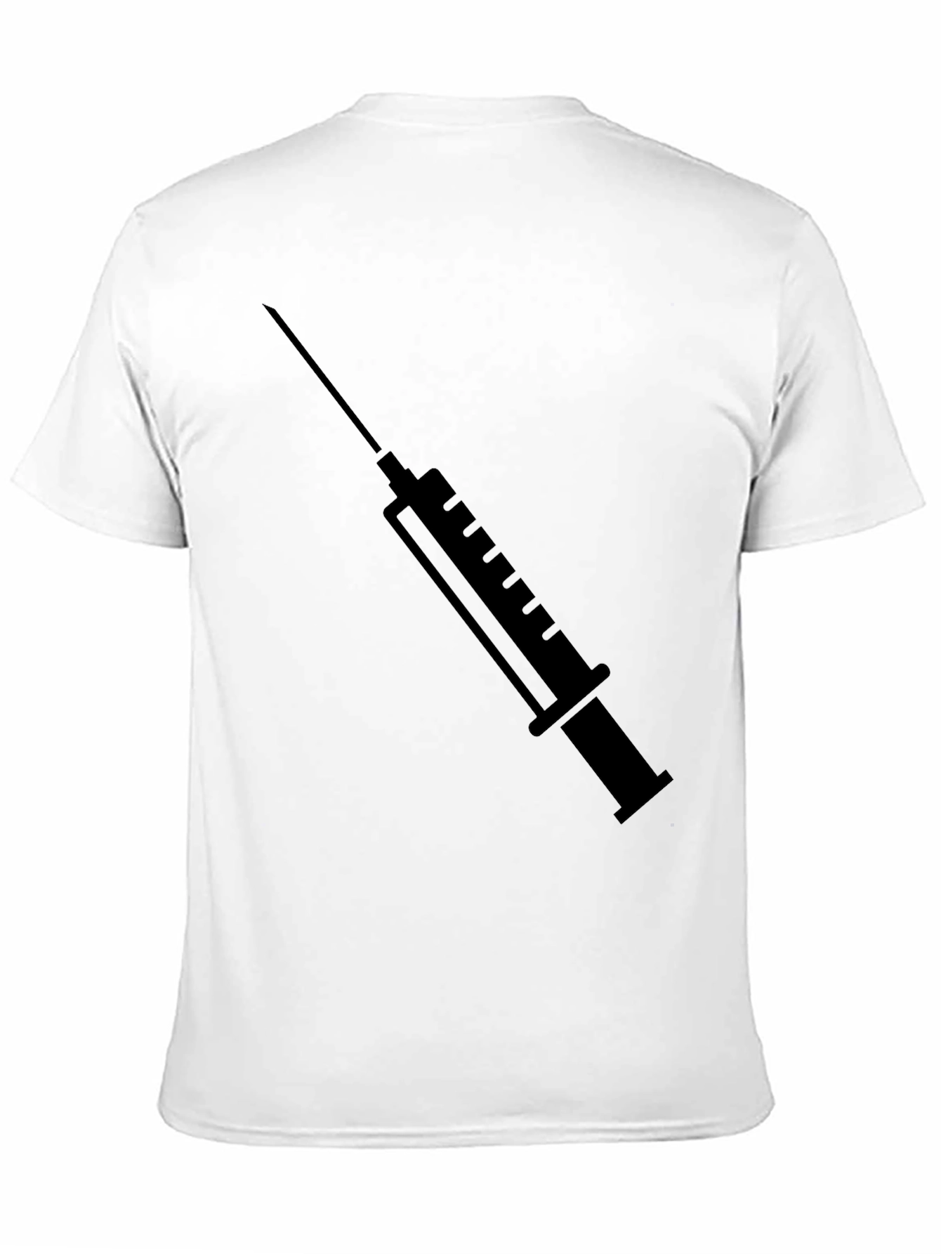 Syringe Graphic T-Shirt - Bold Statement Tee