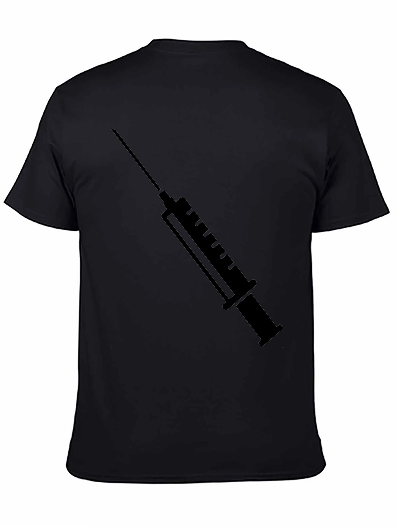 Syringe Graphic T-Shirt - Bold Statement Tee