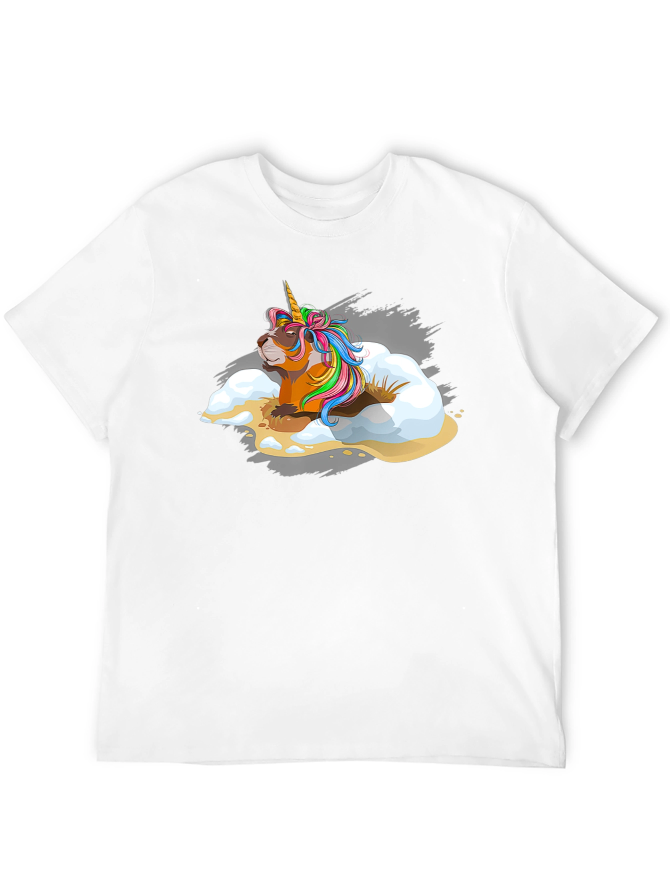 Unicorn Groundhog Novelty Tee