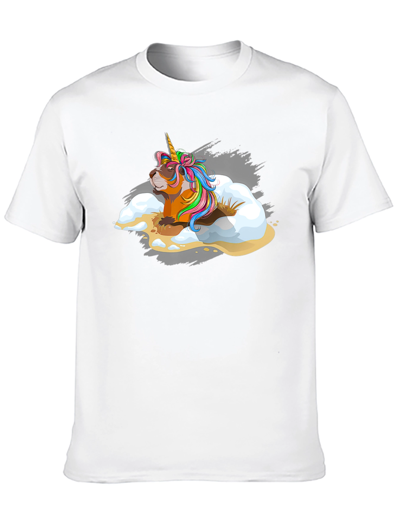 Unicorn Groundhog Novelty Tee