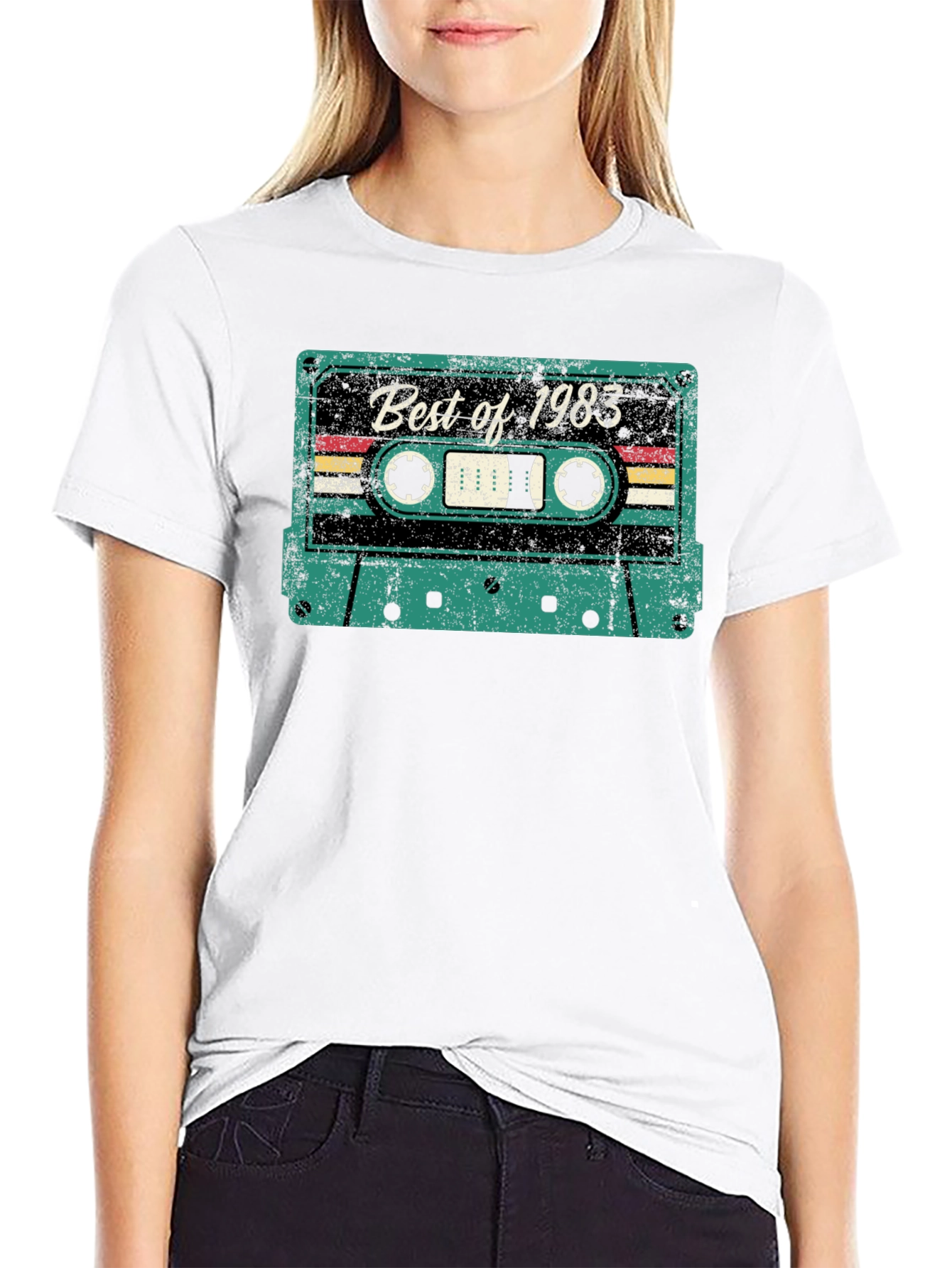 Retro Best of 1983 Cassette Tape Graphic T-Shirt