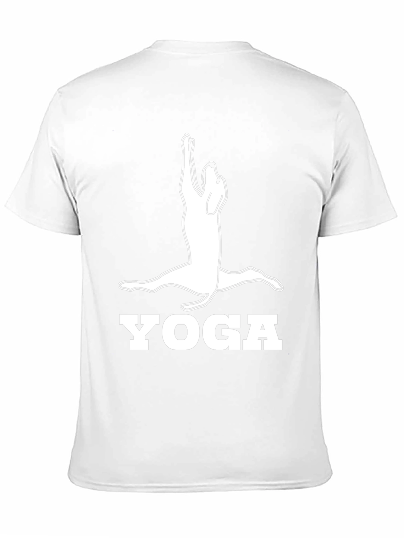 Yoga Dog Graphic Tee - Black Cotton Shirt