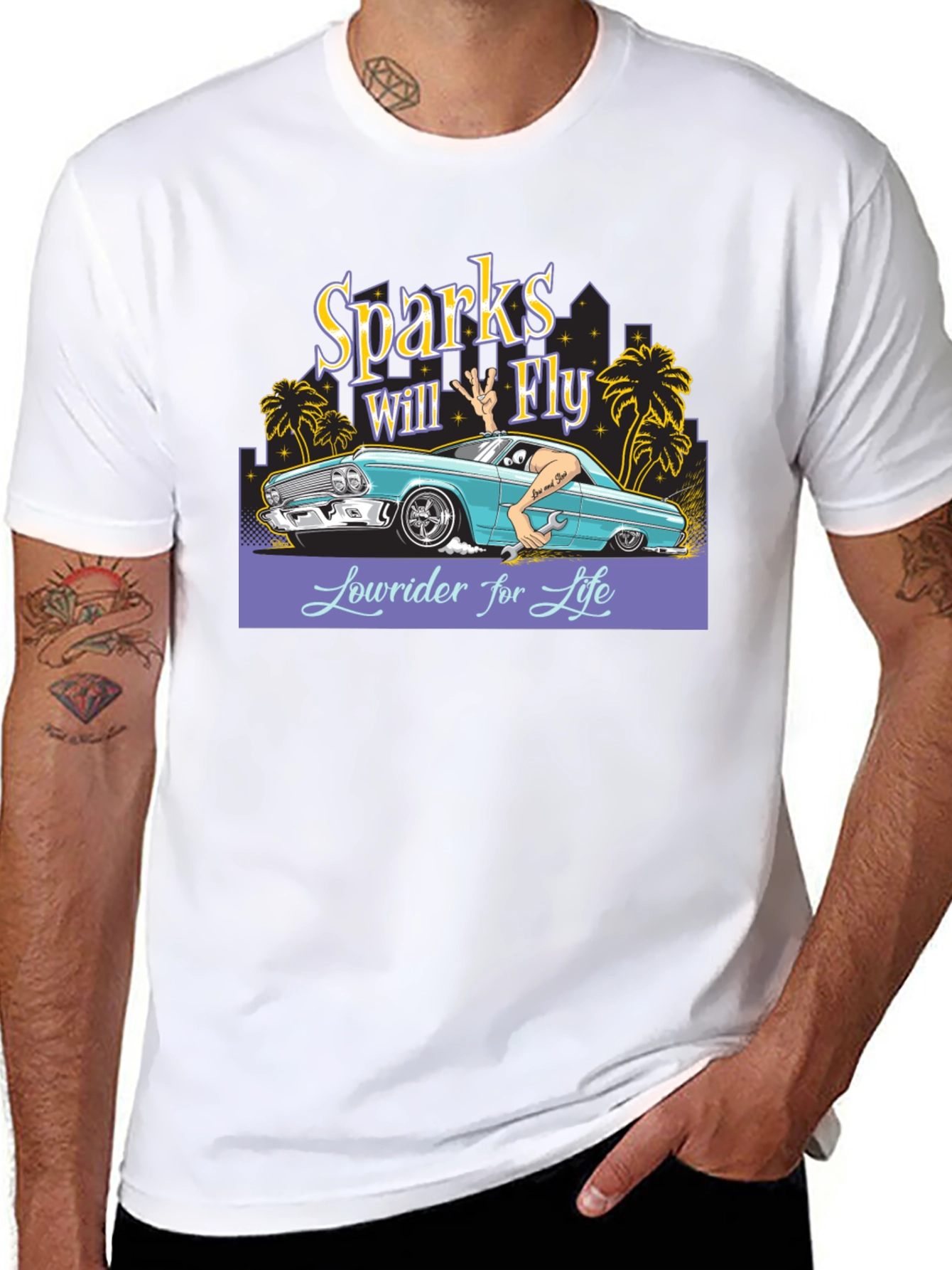 Sparks Will Fly Lowrider T-Shirt