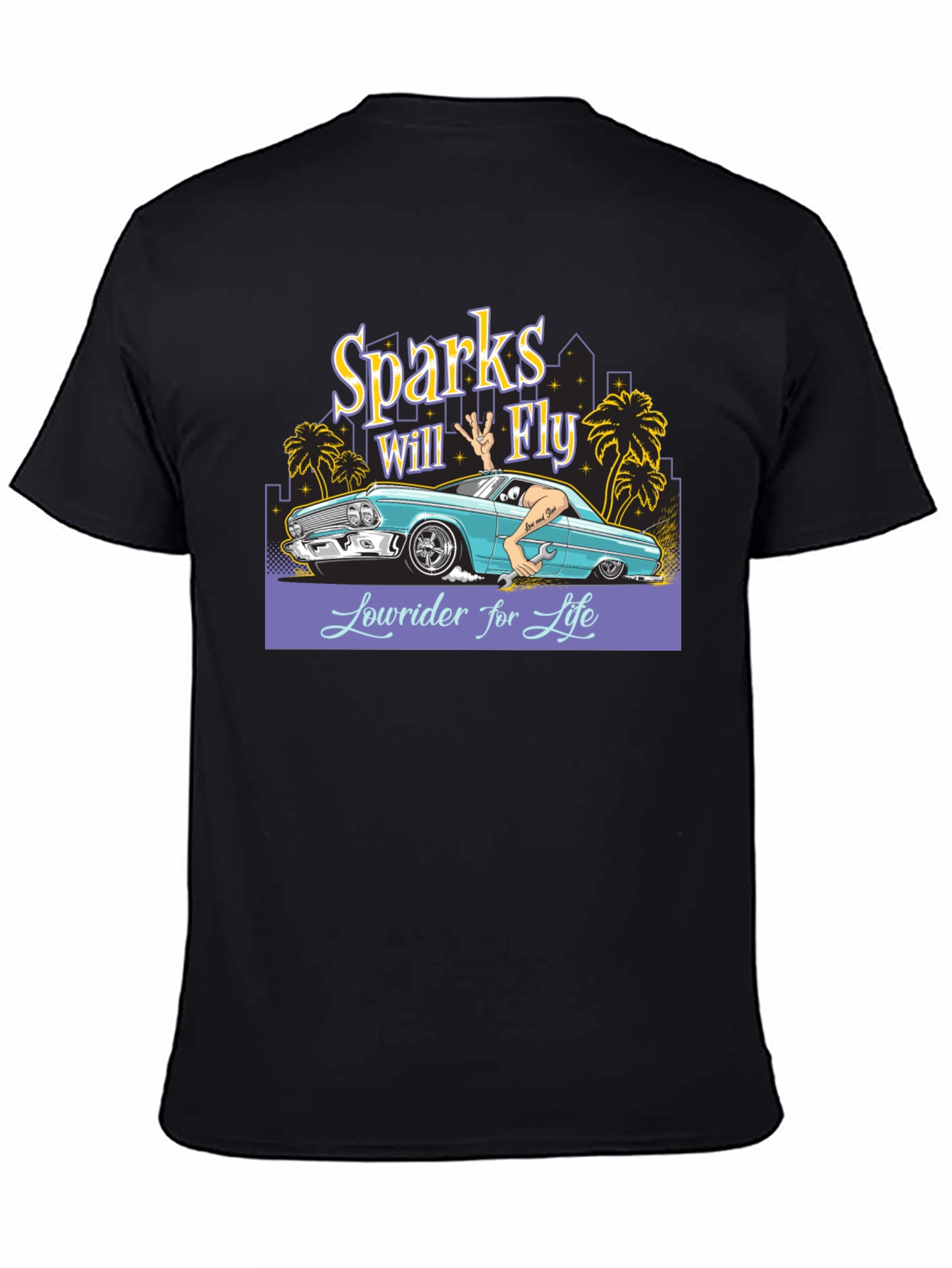 Sparks Will Fly Lowrider T-Shirt