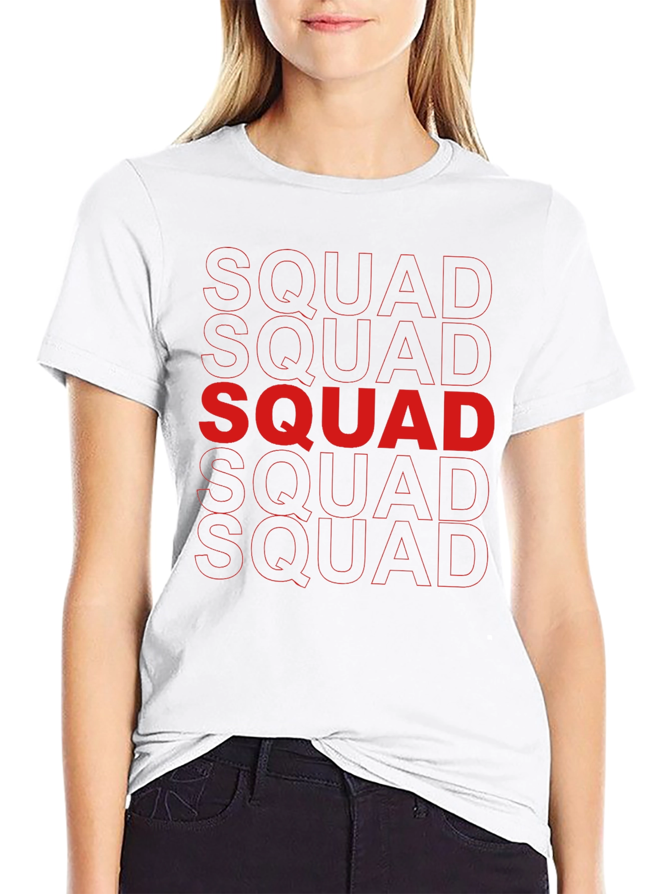 Squad Graphic Tee - Bold Statement T-Shirt