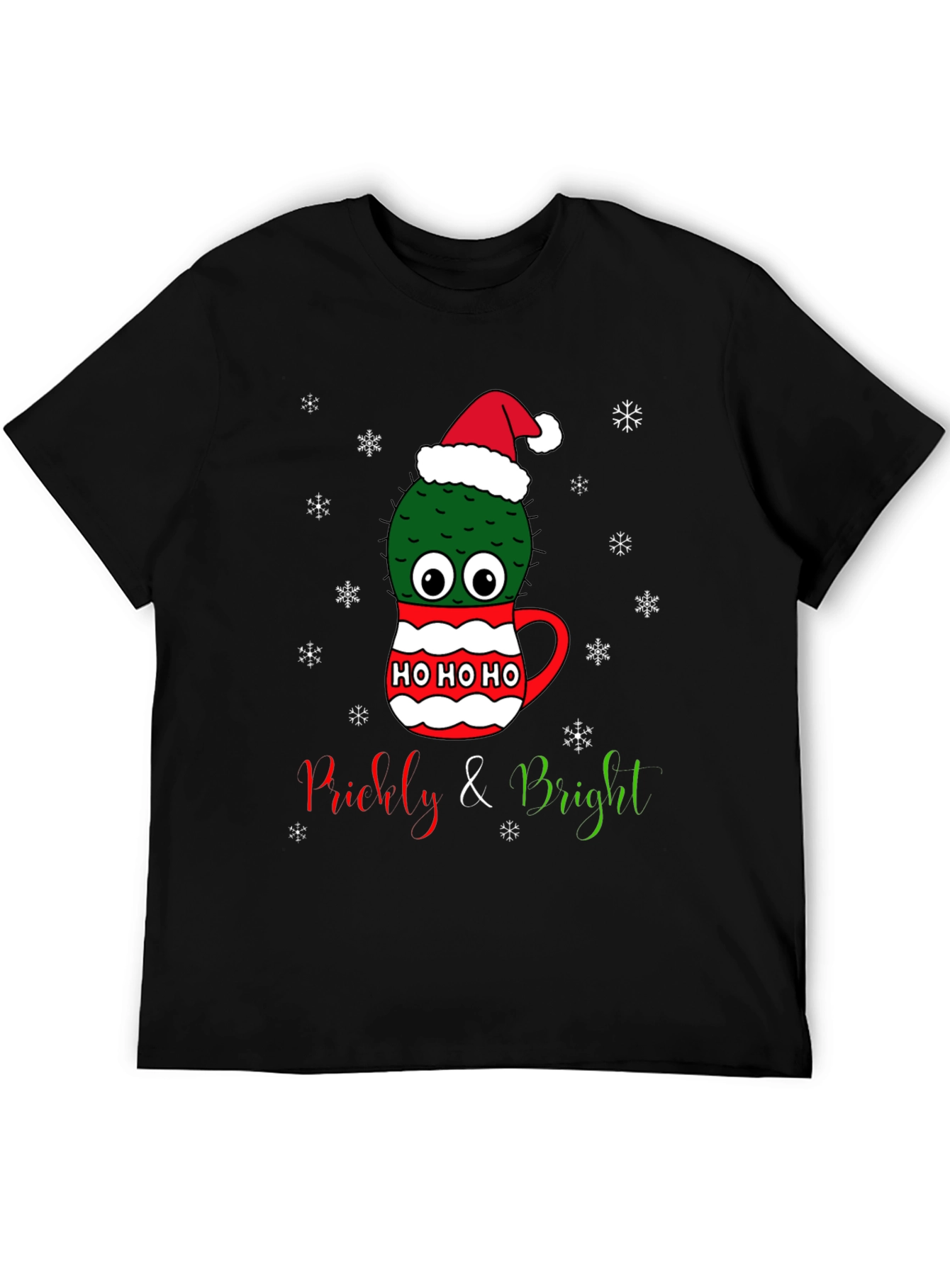 Prickly & Bright Christmas Cactus Tee