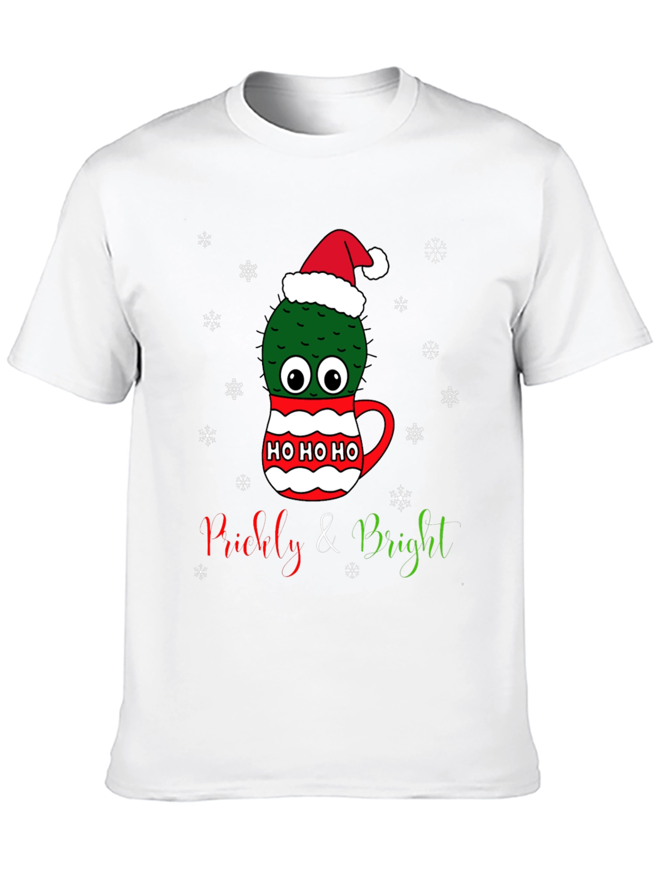 Prickly & Bright Christmas Cactus Tee