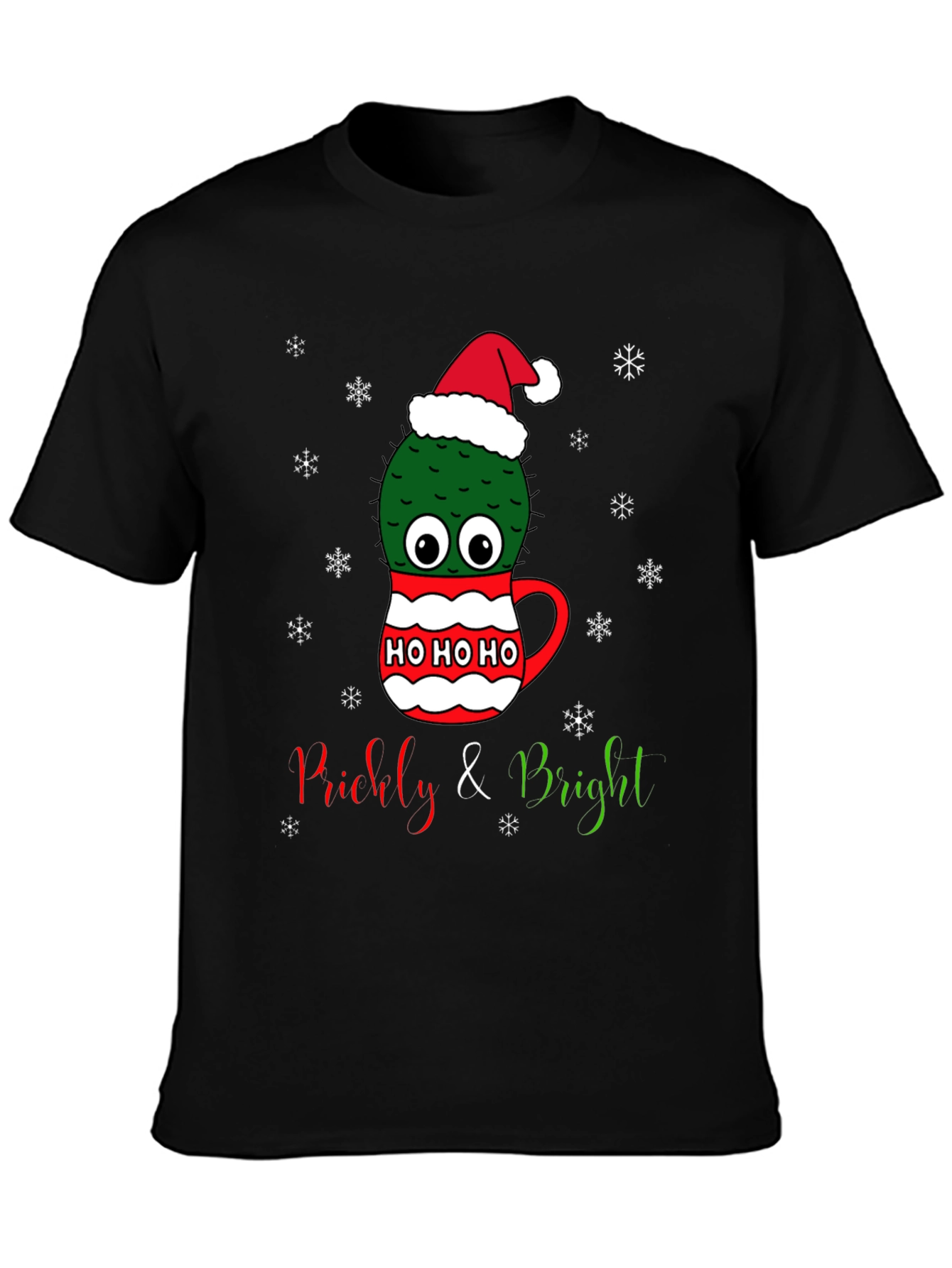 Prickly & Bright Christmas Cactus Tee