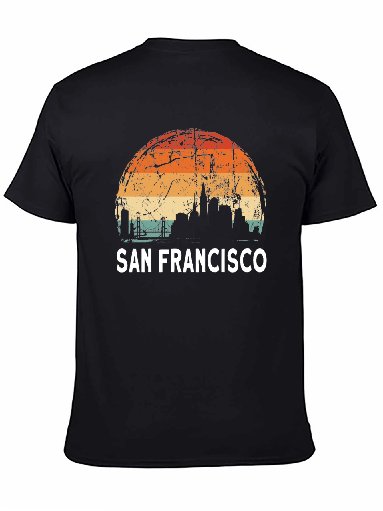 San Francisco Skyline Retro Graphic Tee