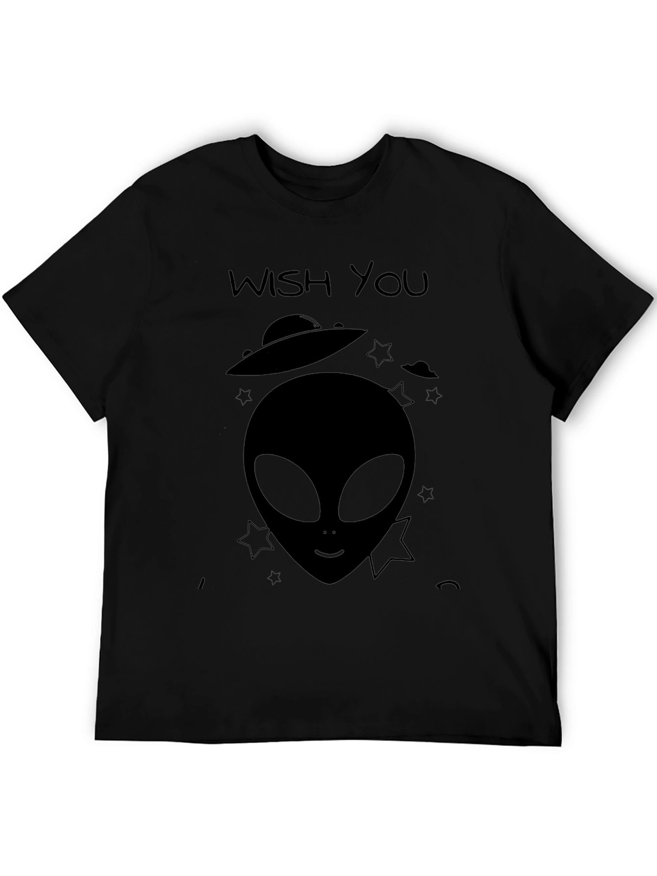 Wish You Were Here Alien Graphic T-Shirt