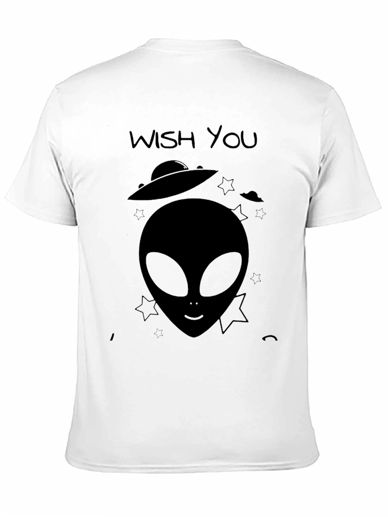 Wish You Were Here Alien Graphic T-Shirt