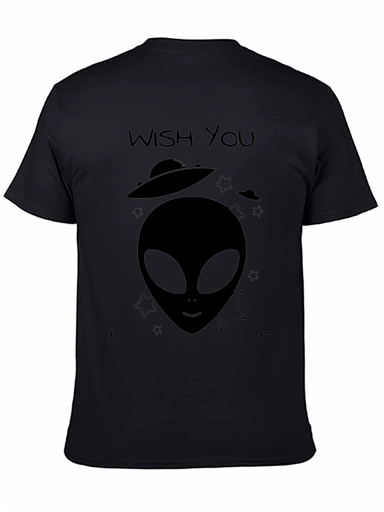 Wish You Were Here Alien Graphic T-Shirt