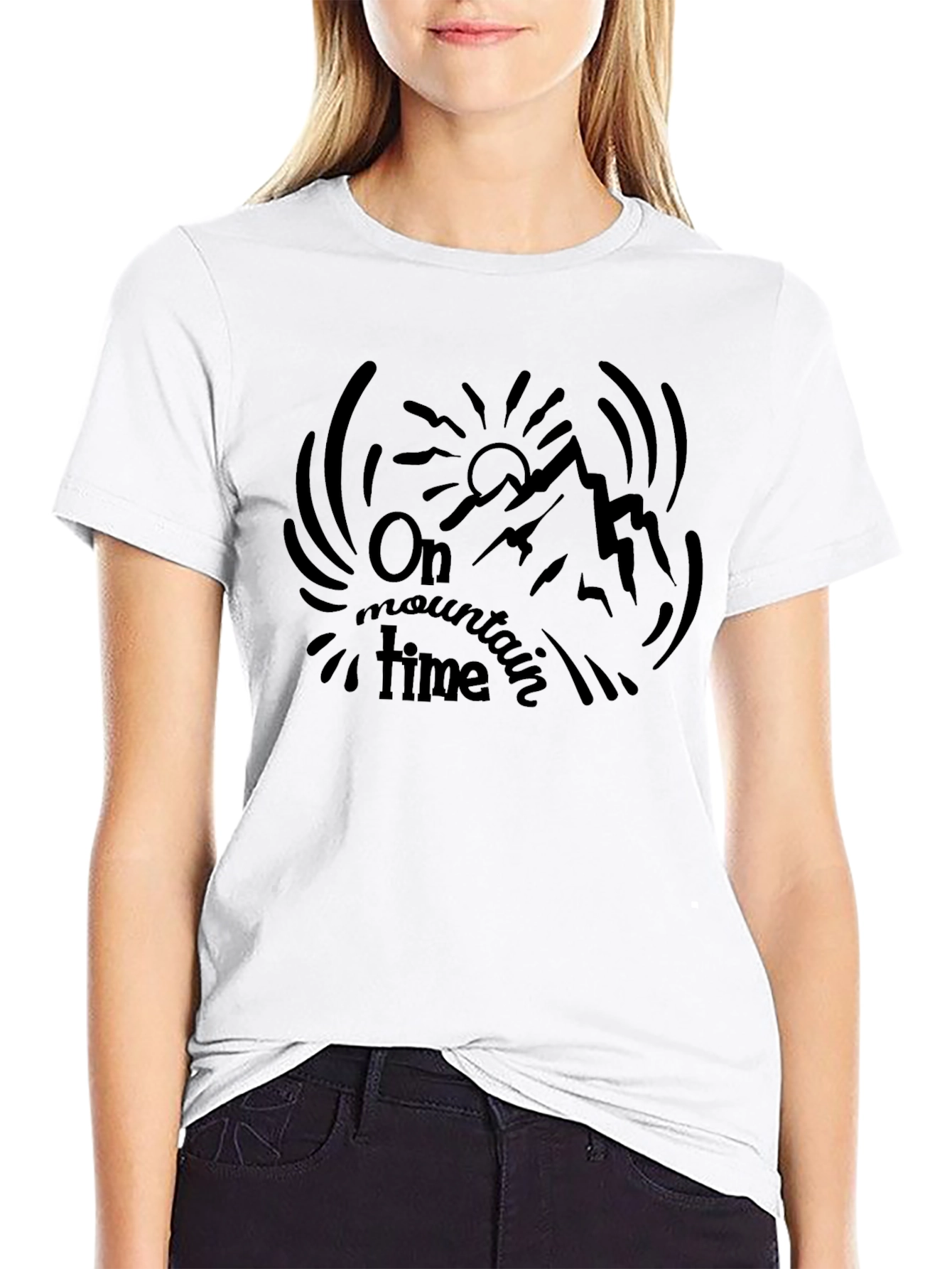 On Mountain Time Graphic Tee