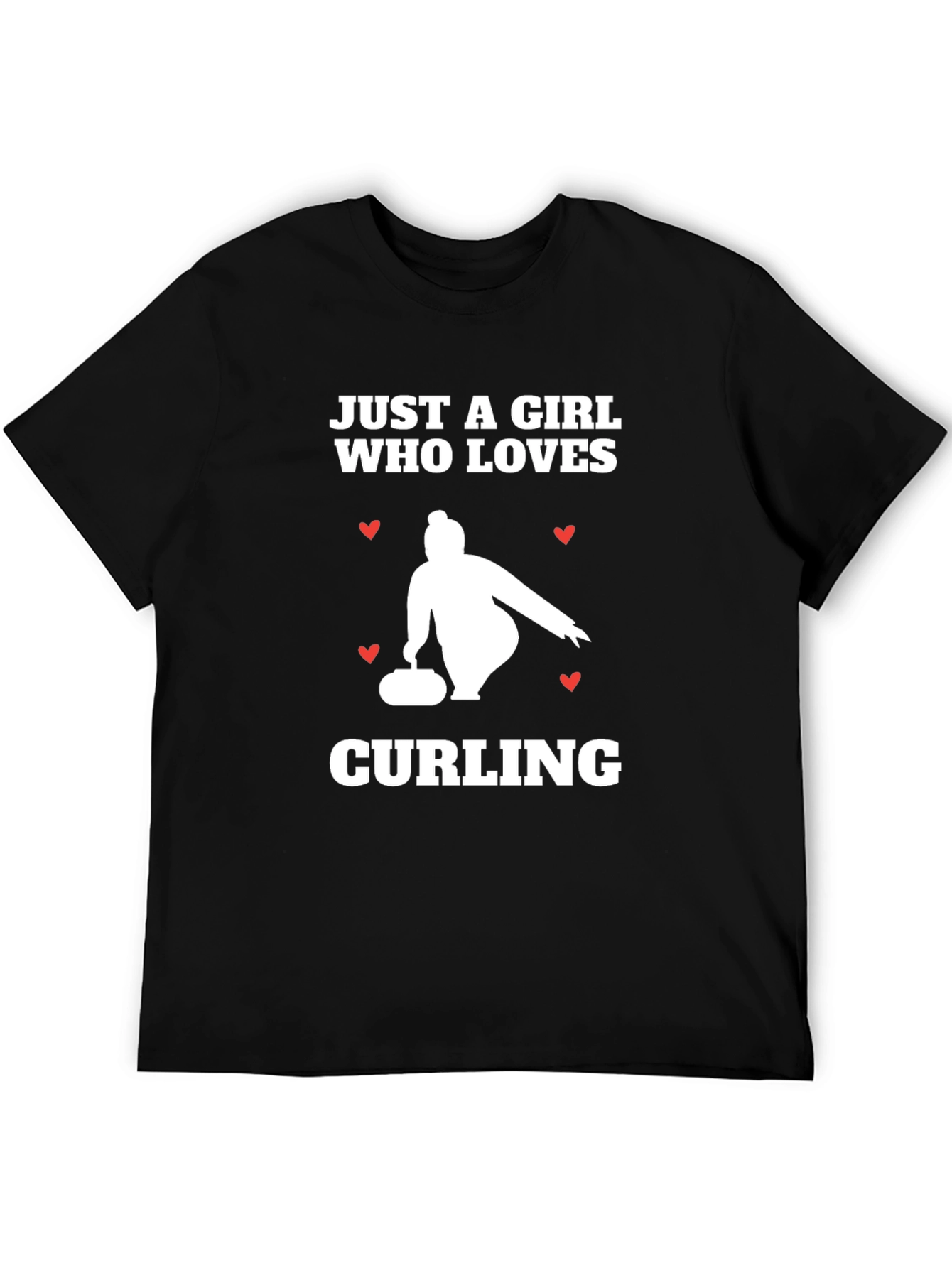 Curling Girl T-Shirt - Love of the Game