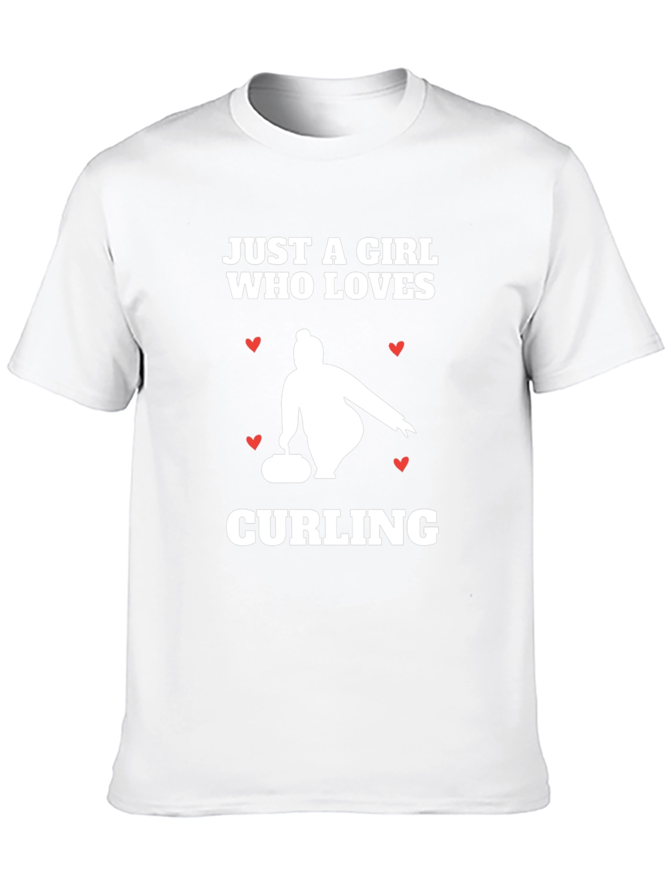 Curling Girl T-Shirt - Love of the Game