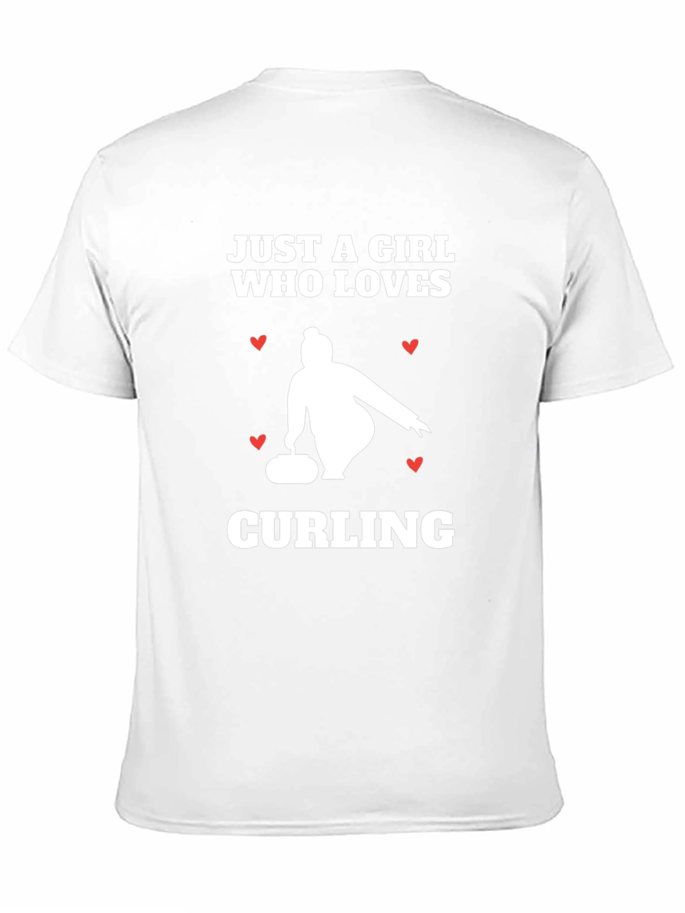 Curling Girl T-Shirt - Love of the Game
