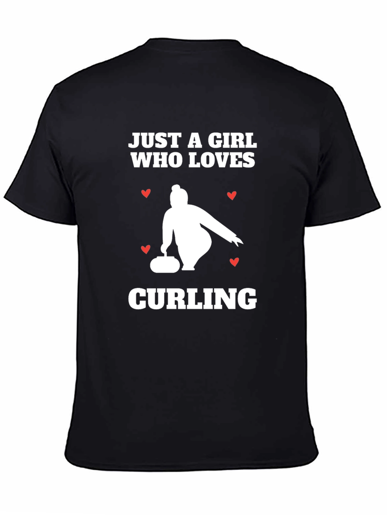 Curling Girl T-Shirt - Love of the Game