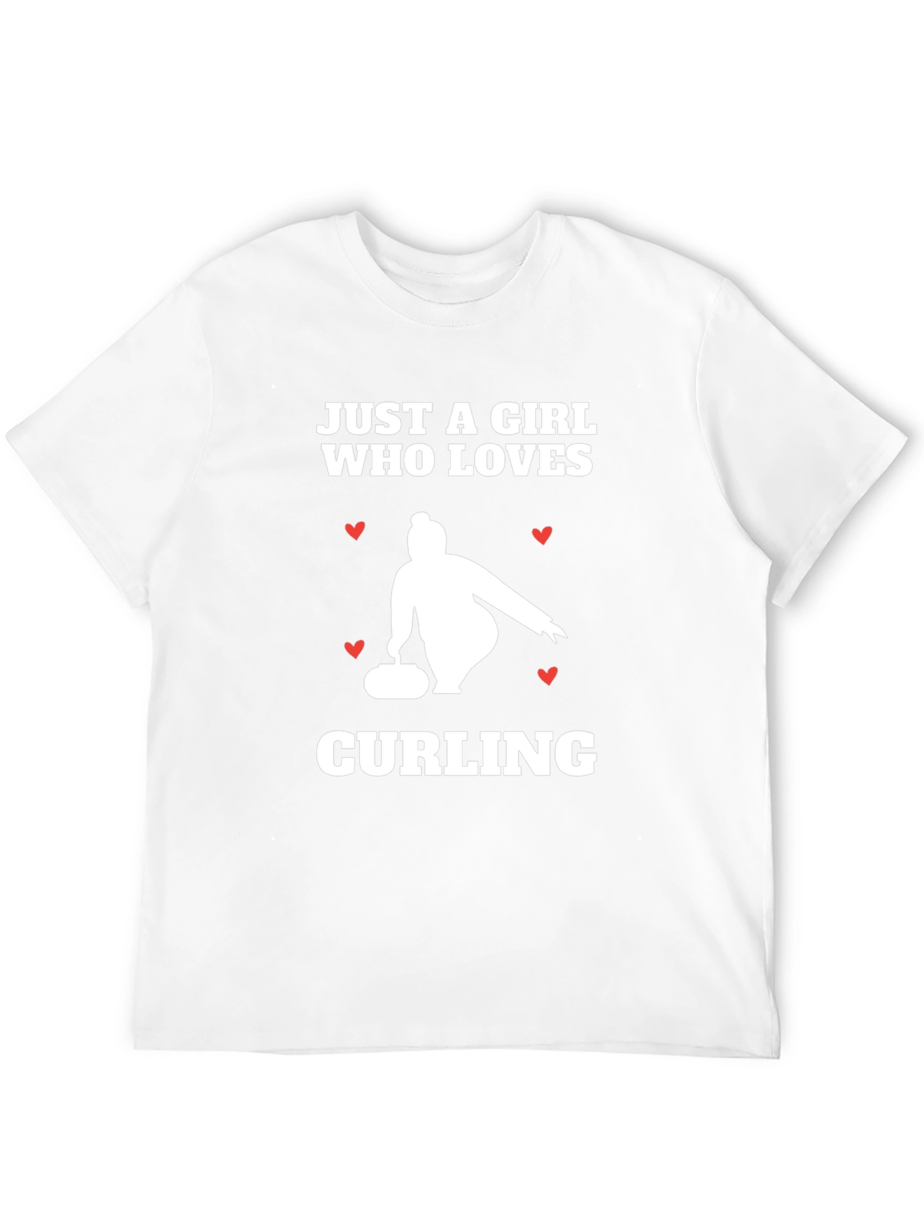 Curling Girl T-Shirt - Love of the Game