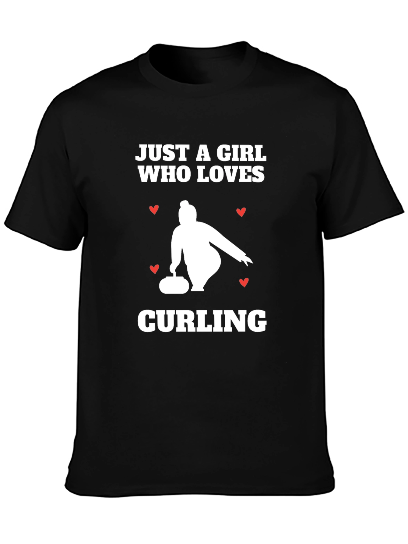Curling Girl T-Shirt - Love of the Game