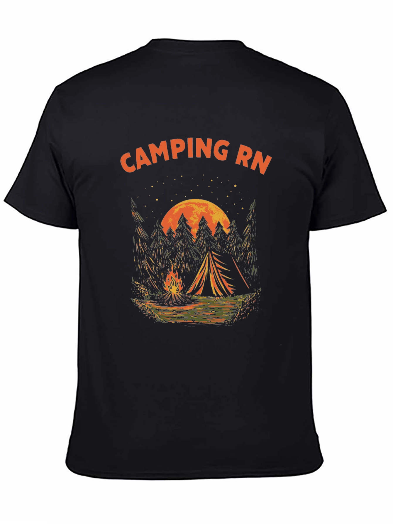 Camping RN Graphic T-Shirt - Adventure Ready
