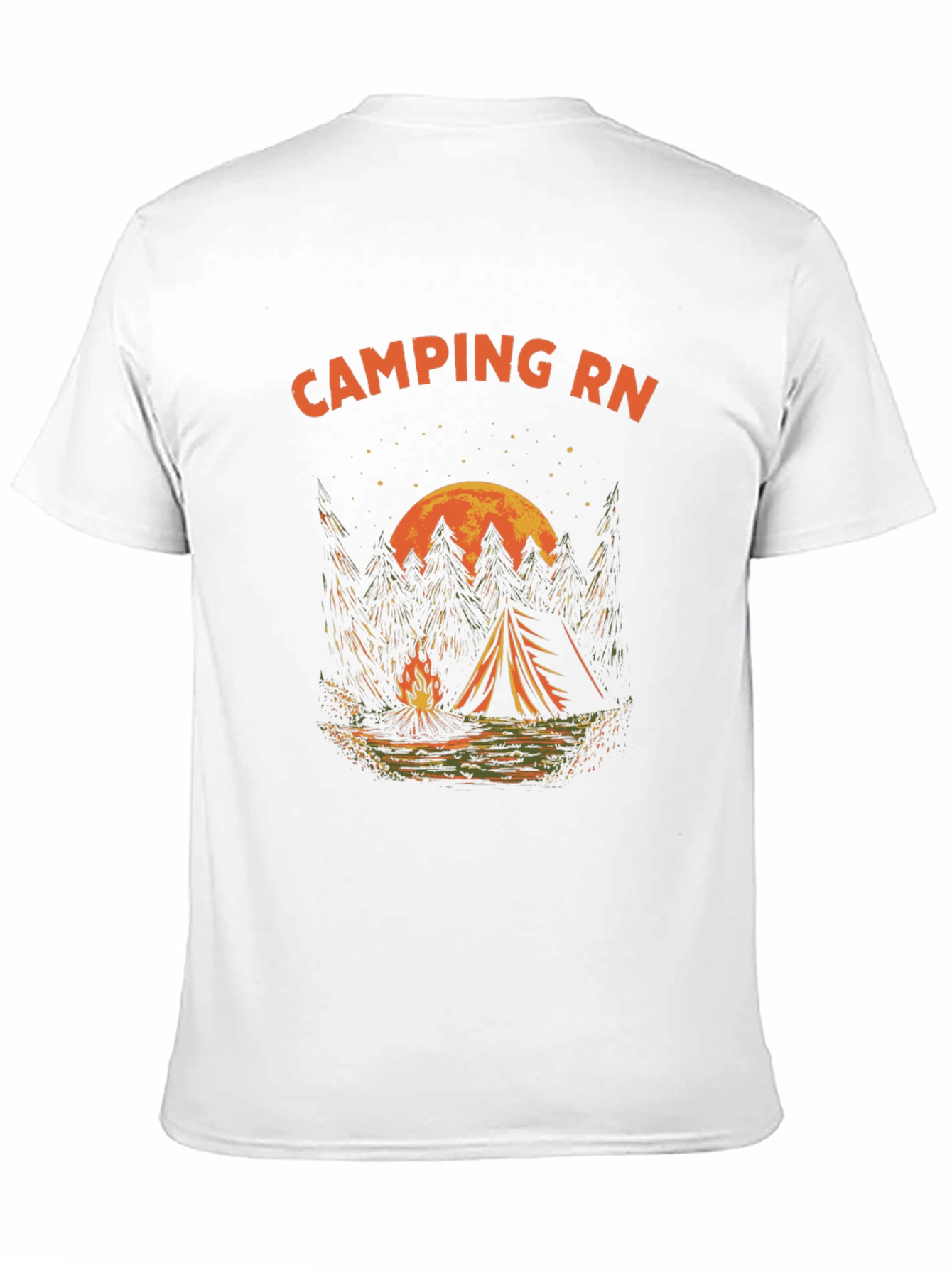 Camping RN Graphic T-Shirt - Adventure Ready