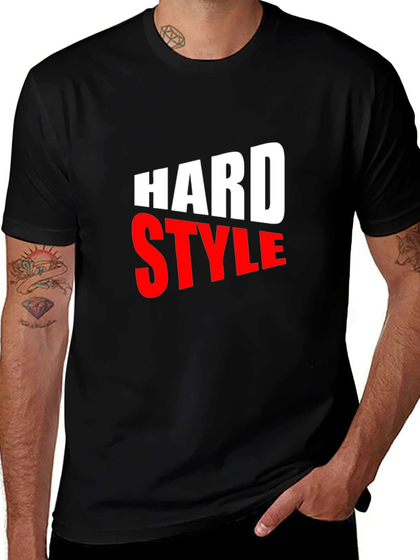 Hard Style Graphic Print T-Shirt