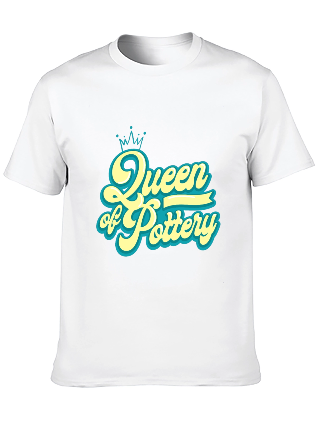 Queen of Pottery Black Graphic T-Shirt