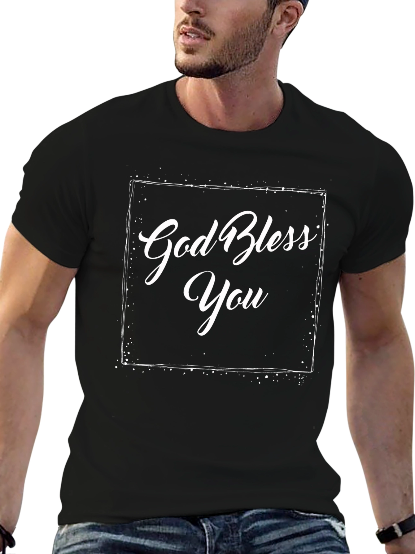 God Bless You Black T-Shirt