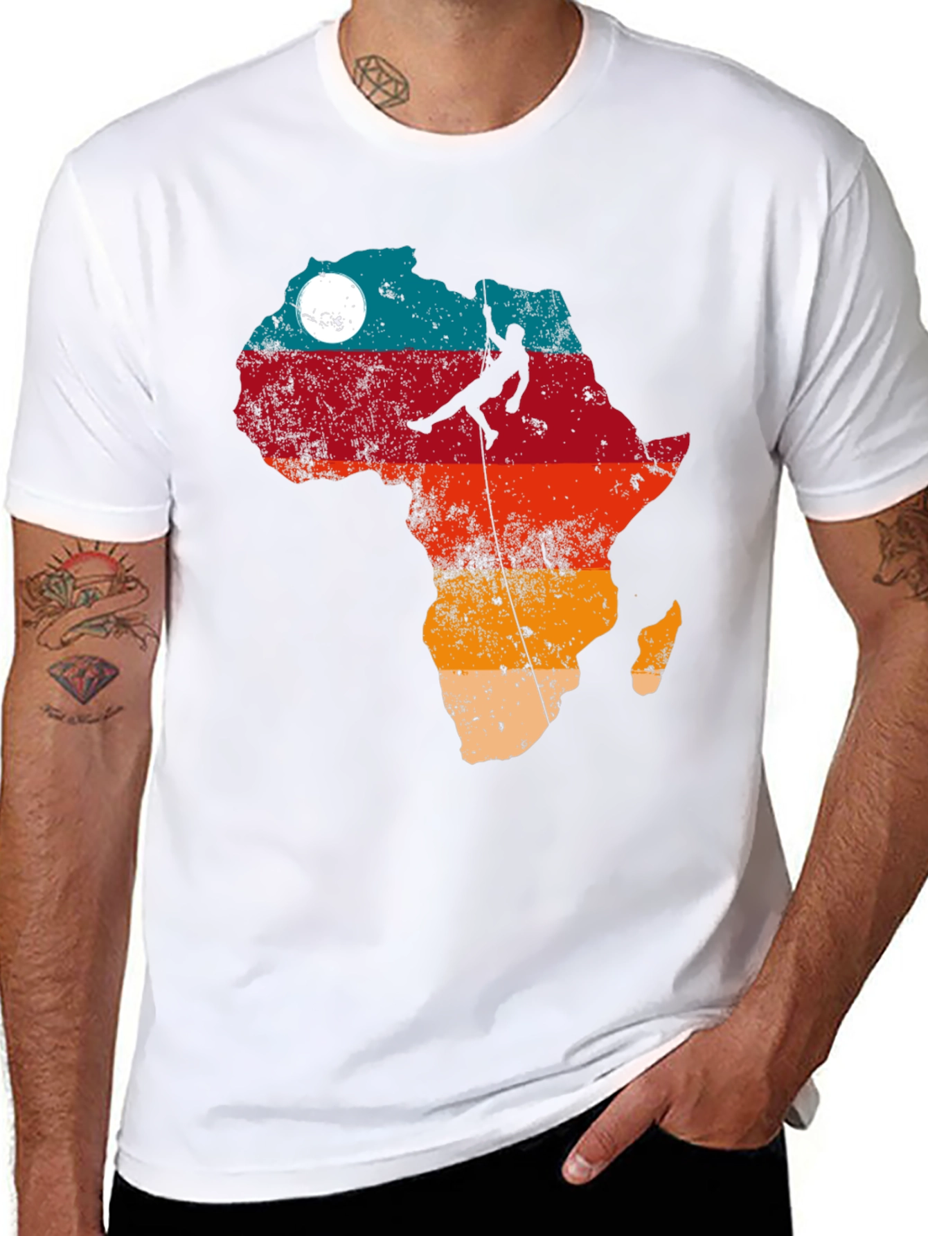 Africa Climbing T-Shirt - Adventure Tee