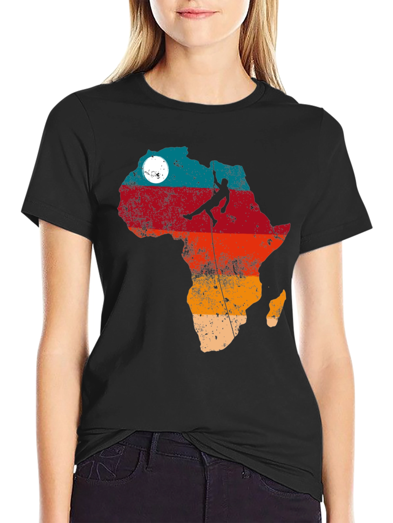 Africa Climbing T-Shirt - Adventure Tee