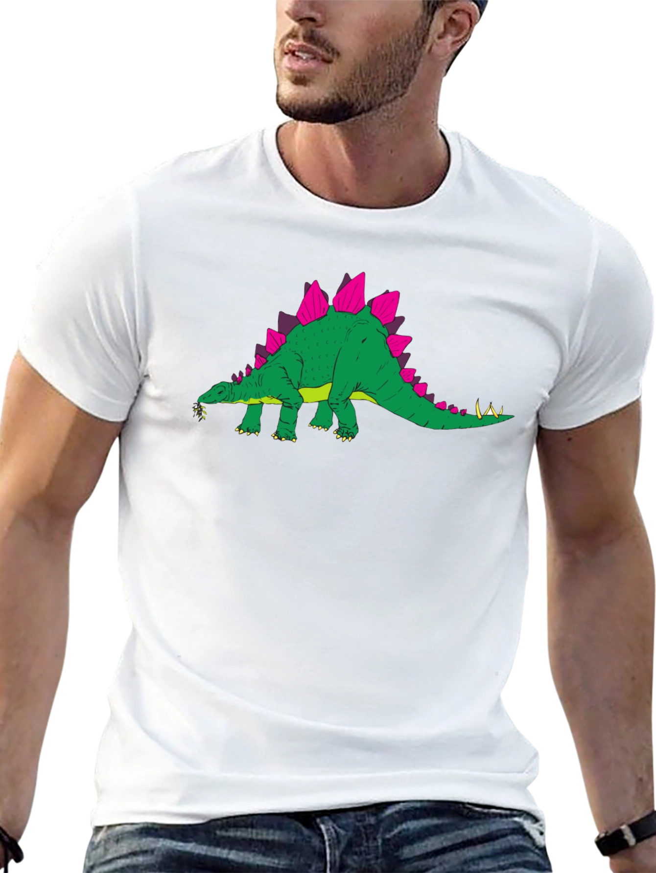 Dinosaur Graphic Black T-Shirt