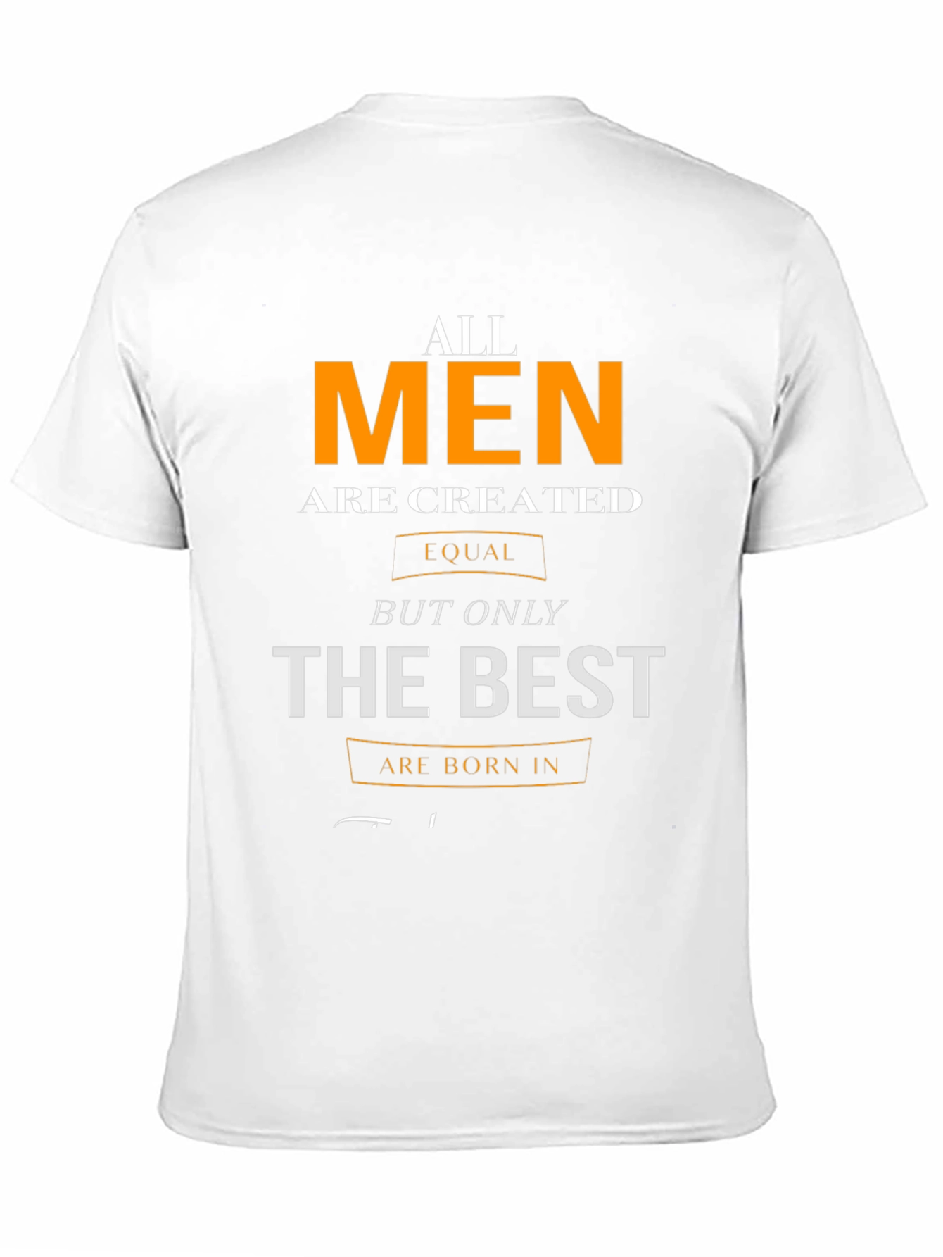All Men Are Created Equal Graphic T-Shirt