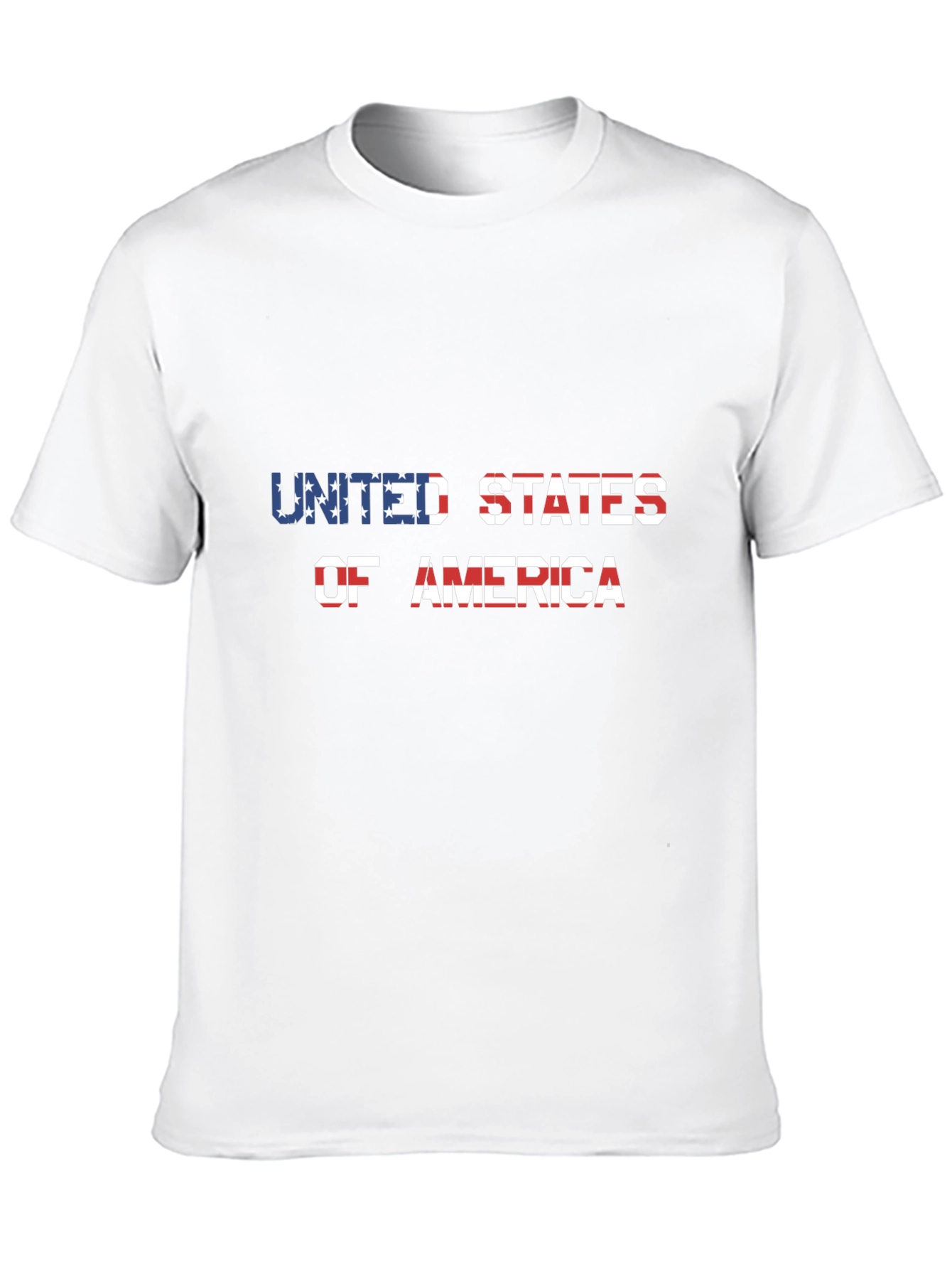 USA Flag T-Shirt Patriotic Design