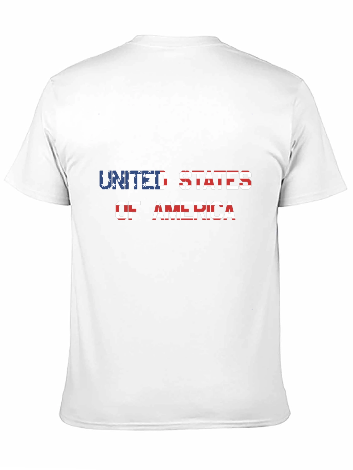 USA Flag T-Shirt Patriotic Design