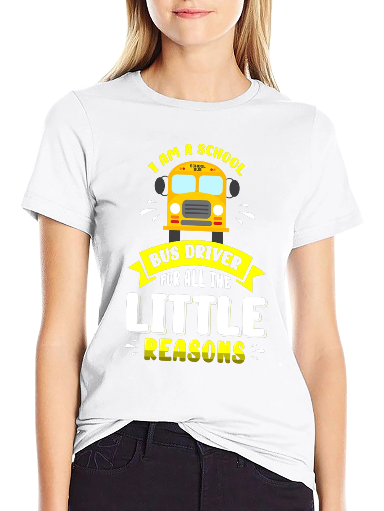 School Bus Driver T-Shirt - Little Reasons