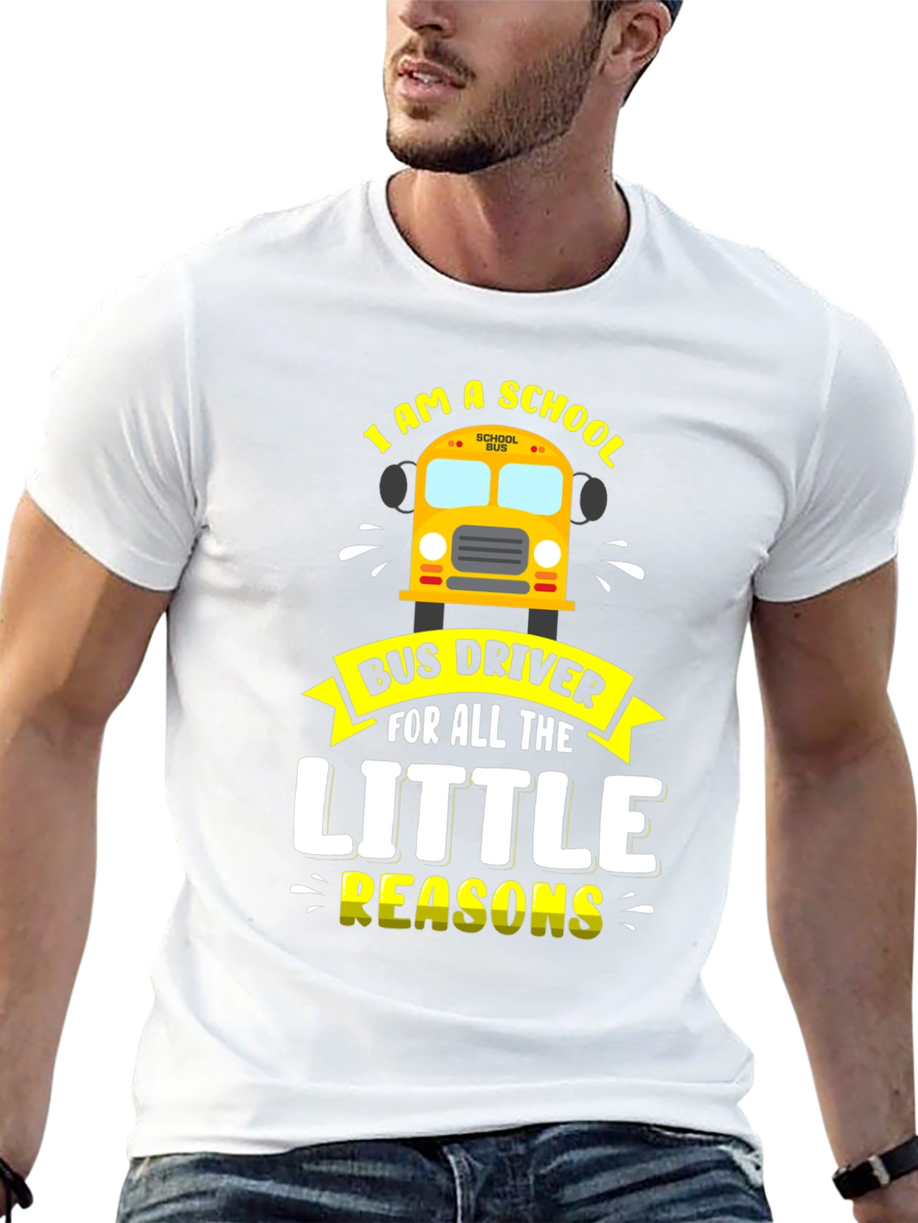 School Bus Driver T-Shirt - Little Reasons