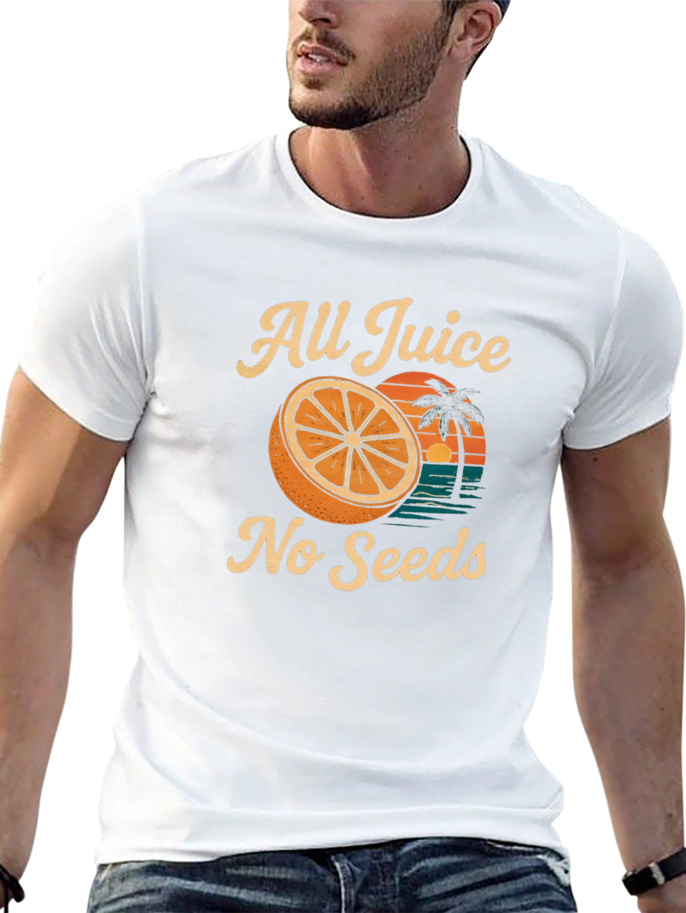 All Juice No Seeds Graphic T-Shirt