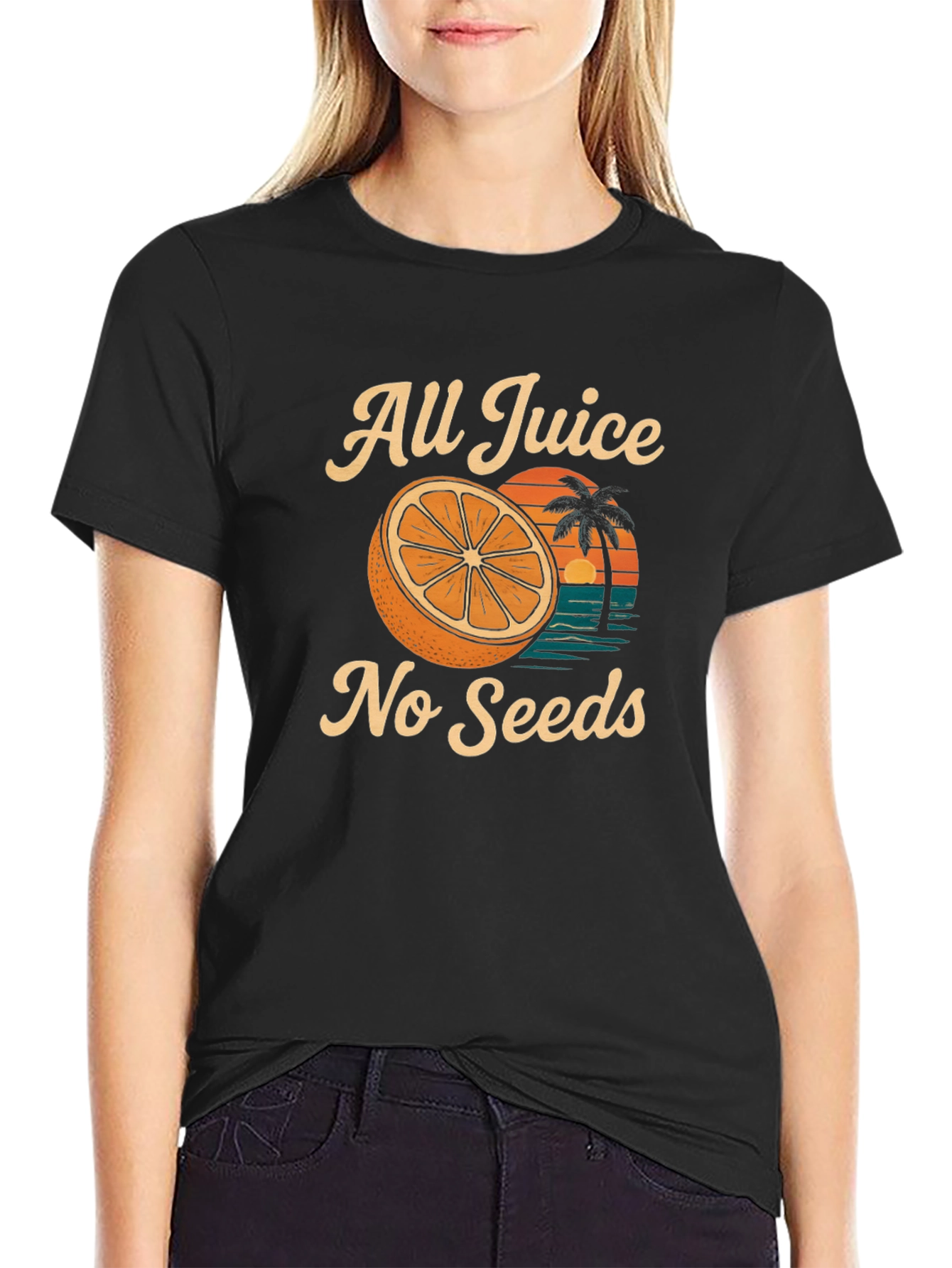 All Juice No Seeds Graphic T-Shirt