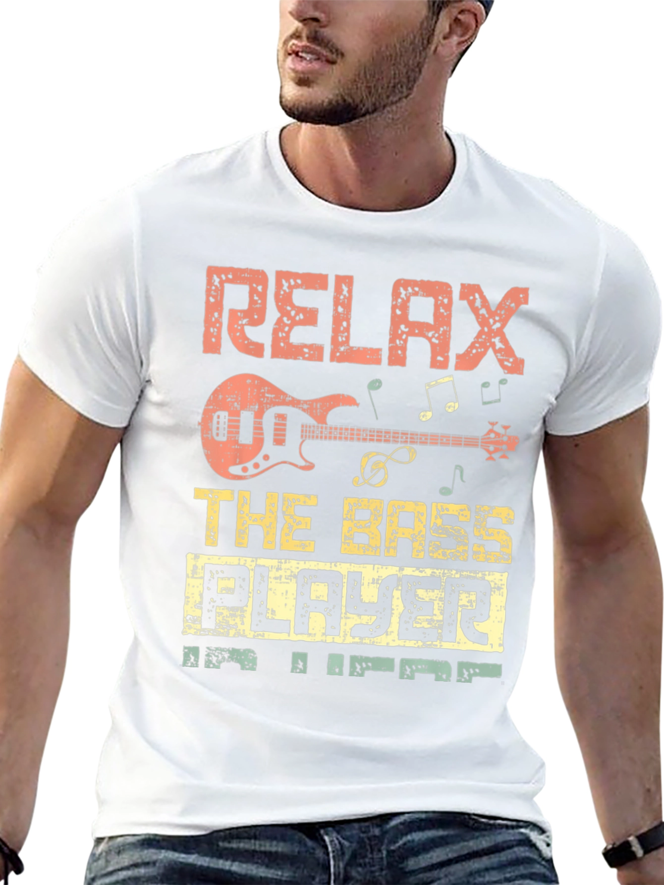 Relax the Bass Player is Here T-Shirt
