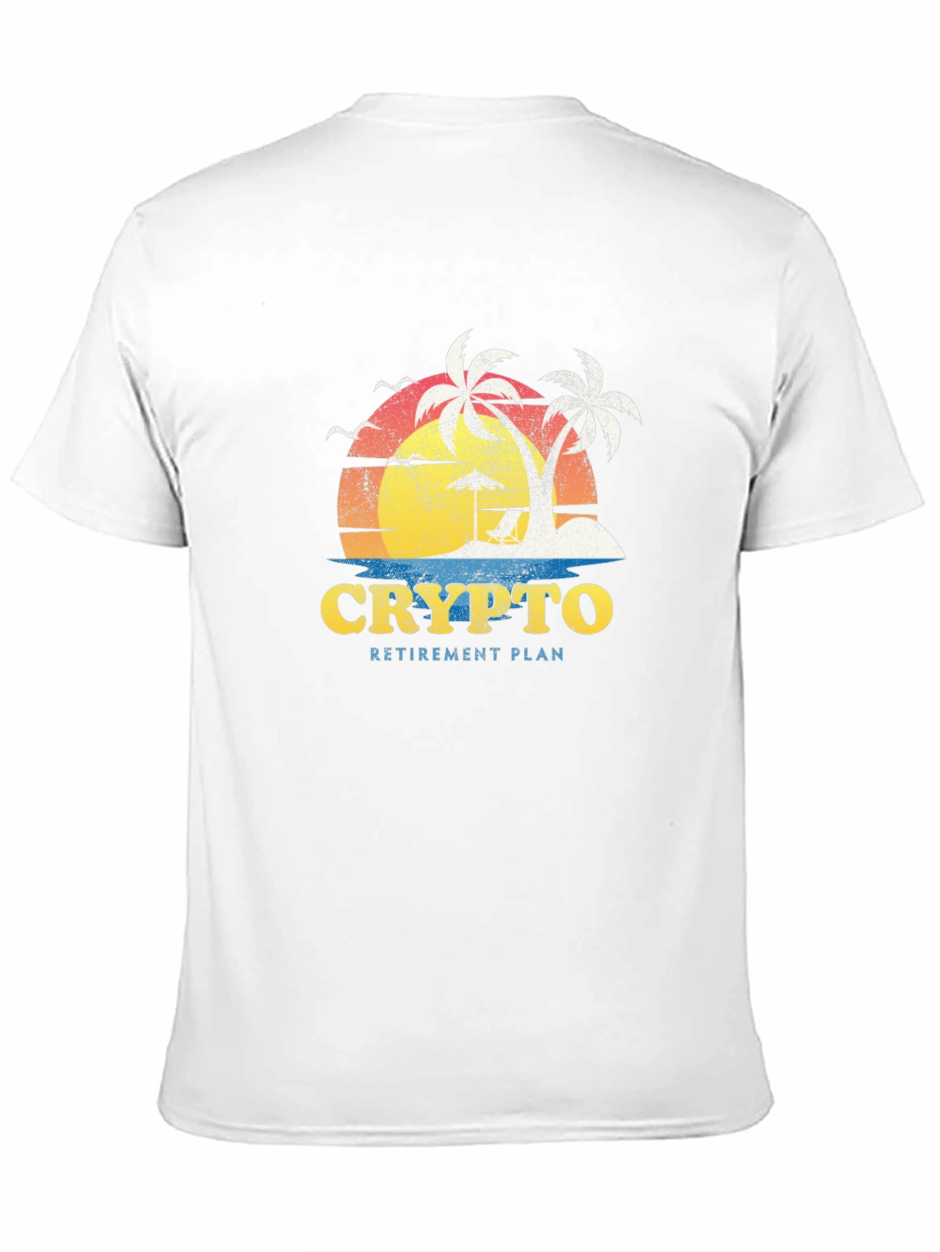 Crypto Retirement Plan T-Shirt - Island Life