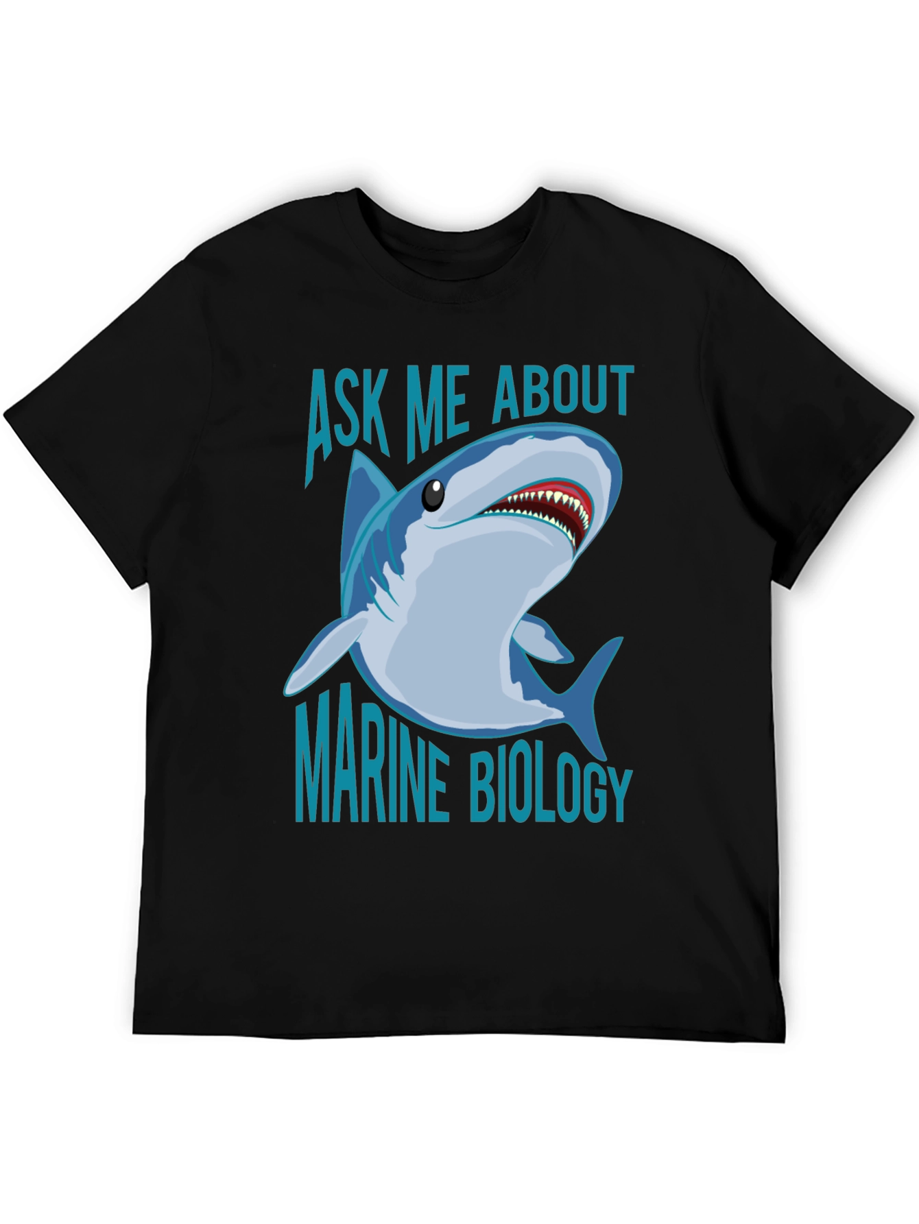 Ask Me About Marine Biology Shark T-Shirt