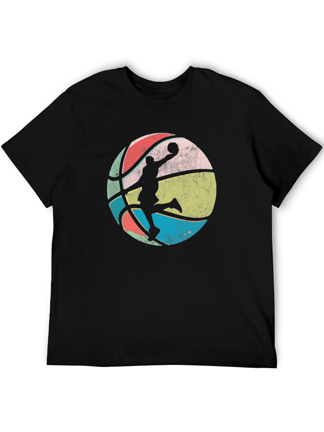 Retro Basketball Player Graphic Tee